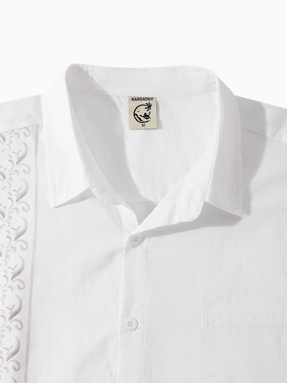 Hardaddy®Cotton Striped Short Sleeve Bowling Shirt