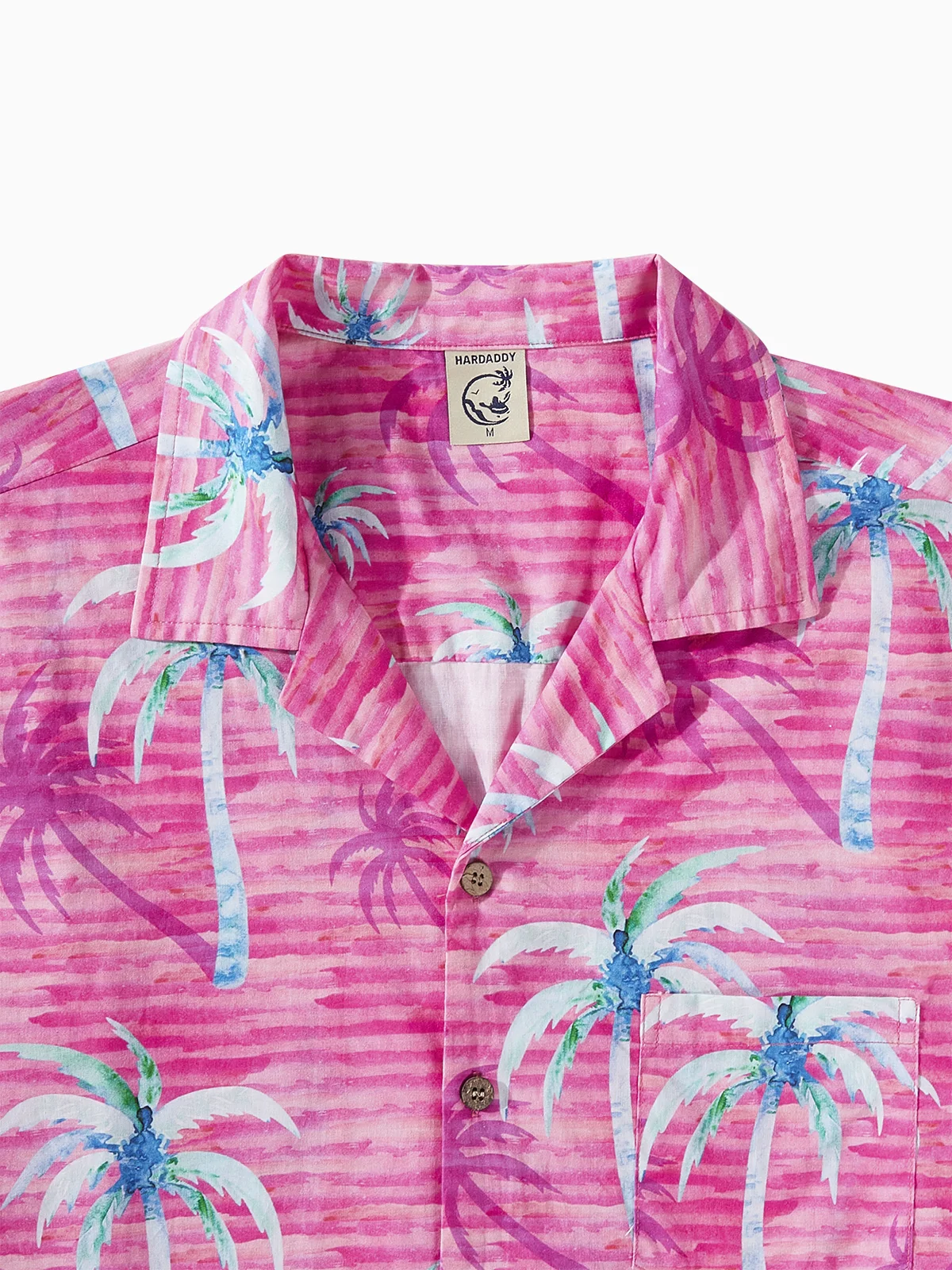 Hardaddy® Cotton Palm Tree Aloha Shirt