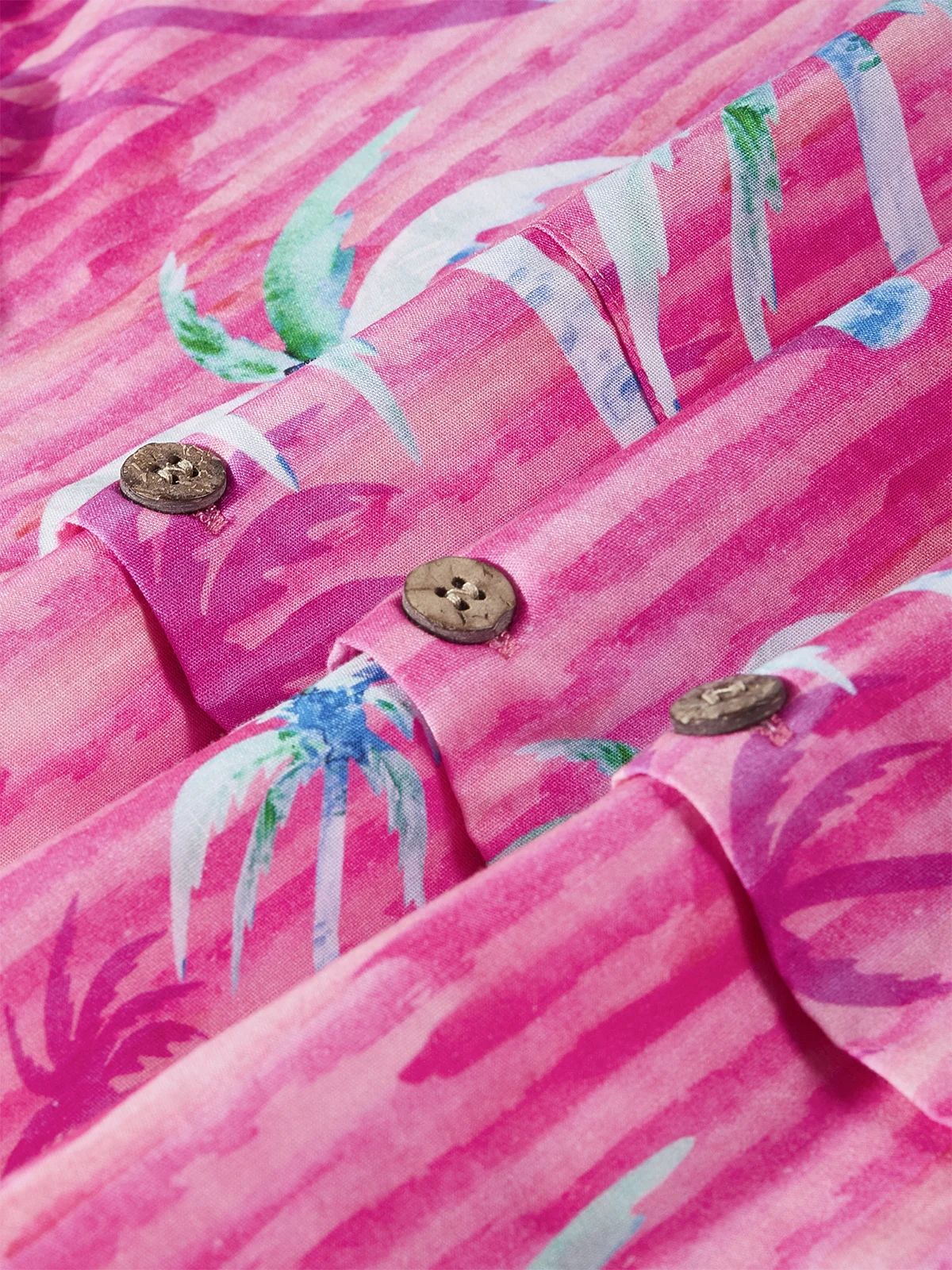 Hardaddy® Cotton Palm Tree Aloha Shirt