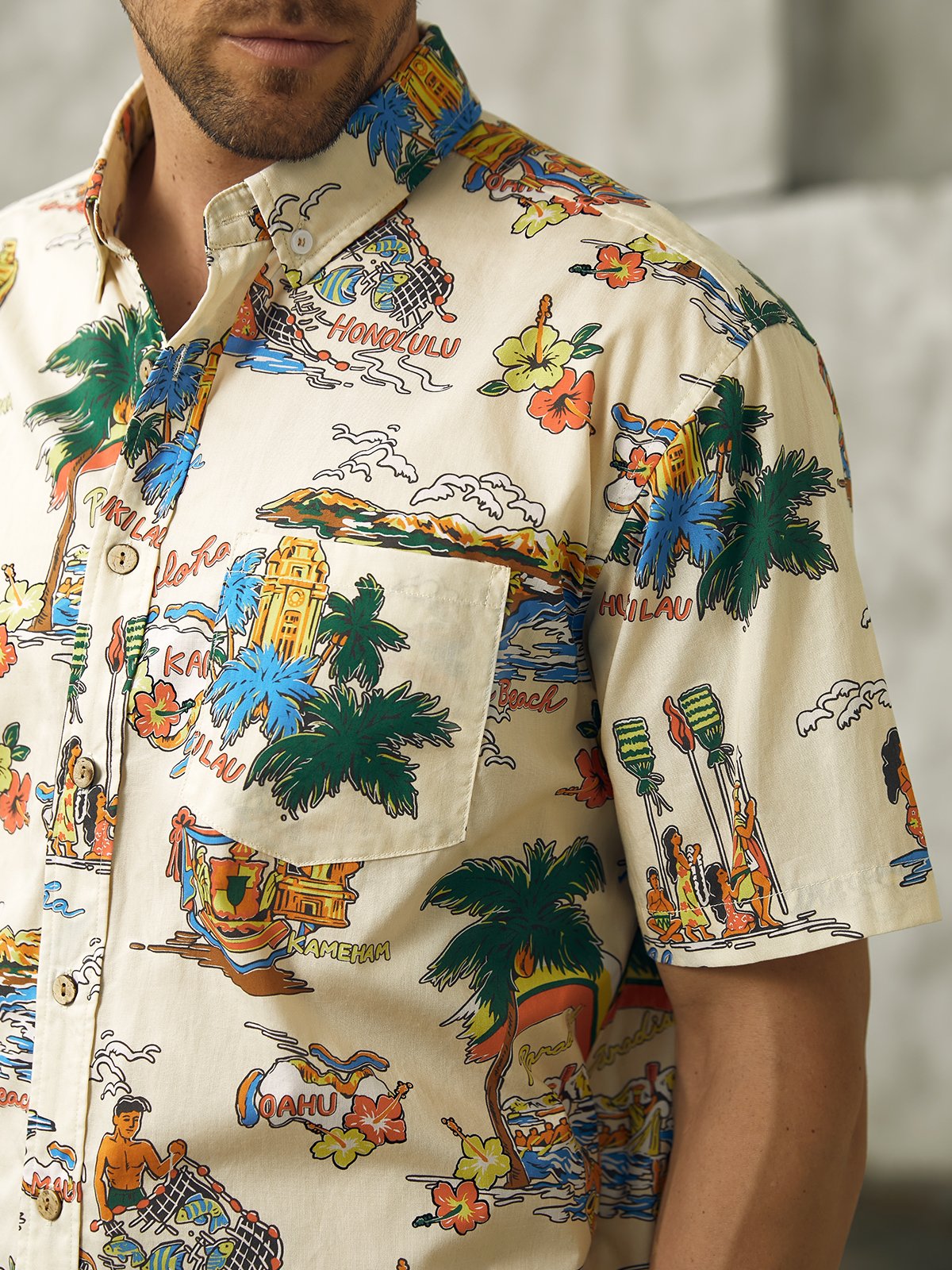 Hardaddy® Cotton Honululu Life Resort Shirt