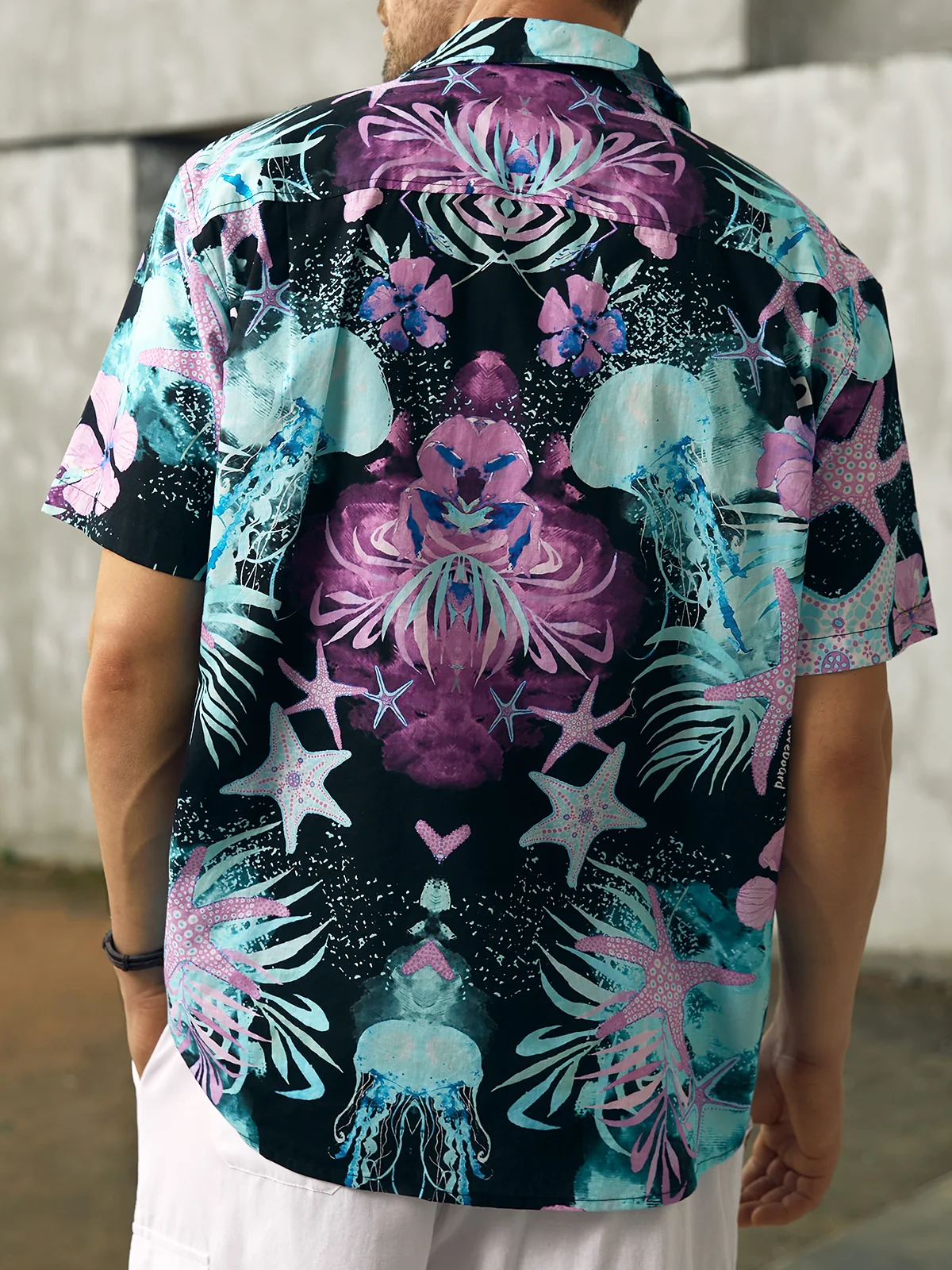 Hardaddy® Cotton Marine Life Oxford Shirt