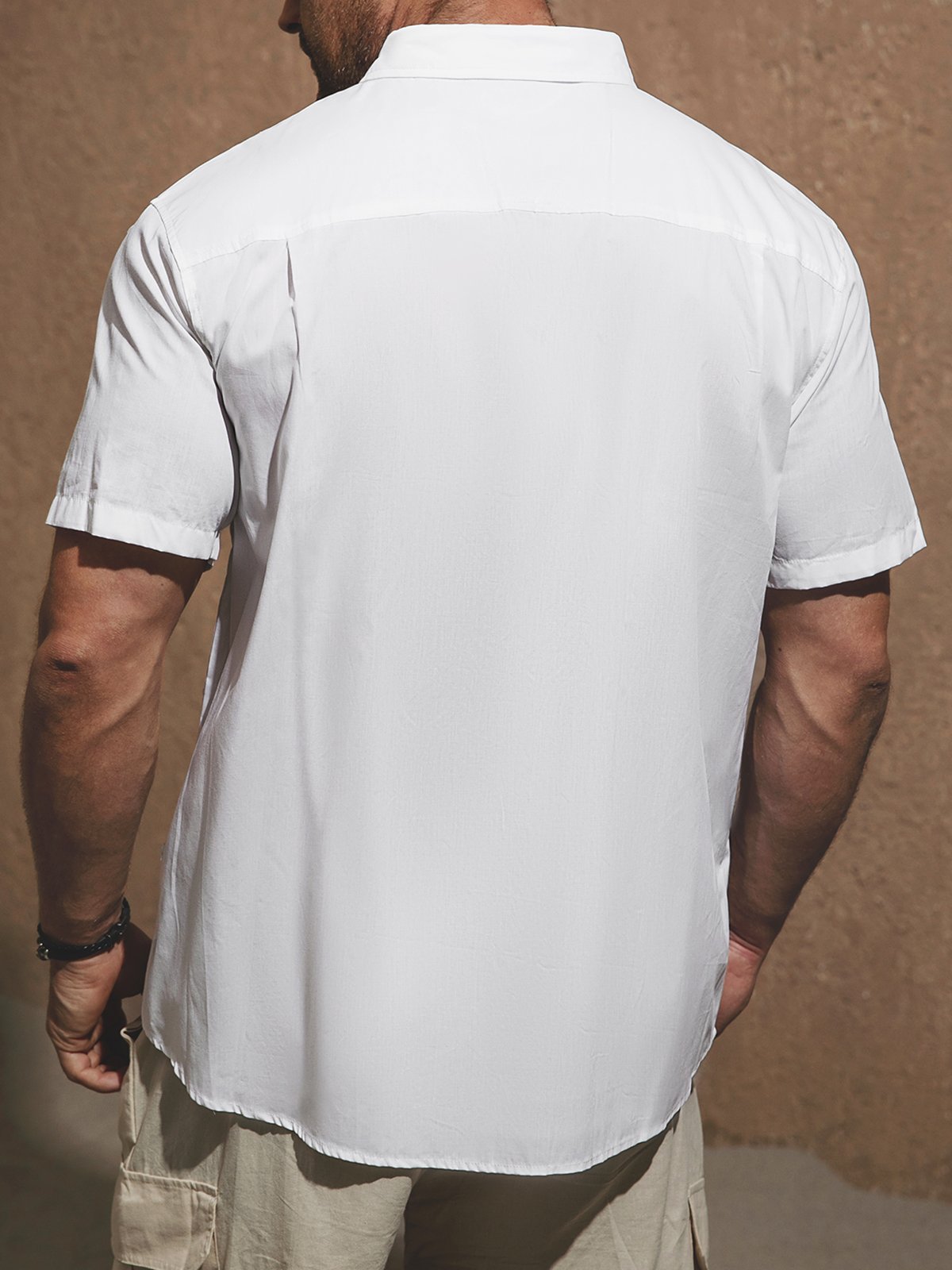 Hardaddy® Cotton Palm Tree Oxford Shirt