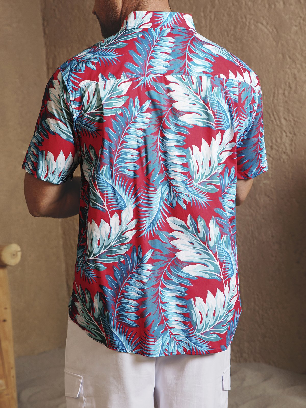 Hardaddy® Cotton Leaves Oxford Shirt