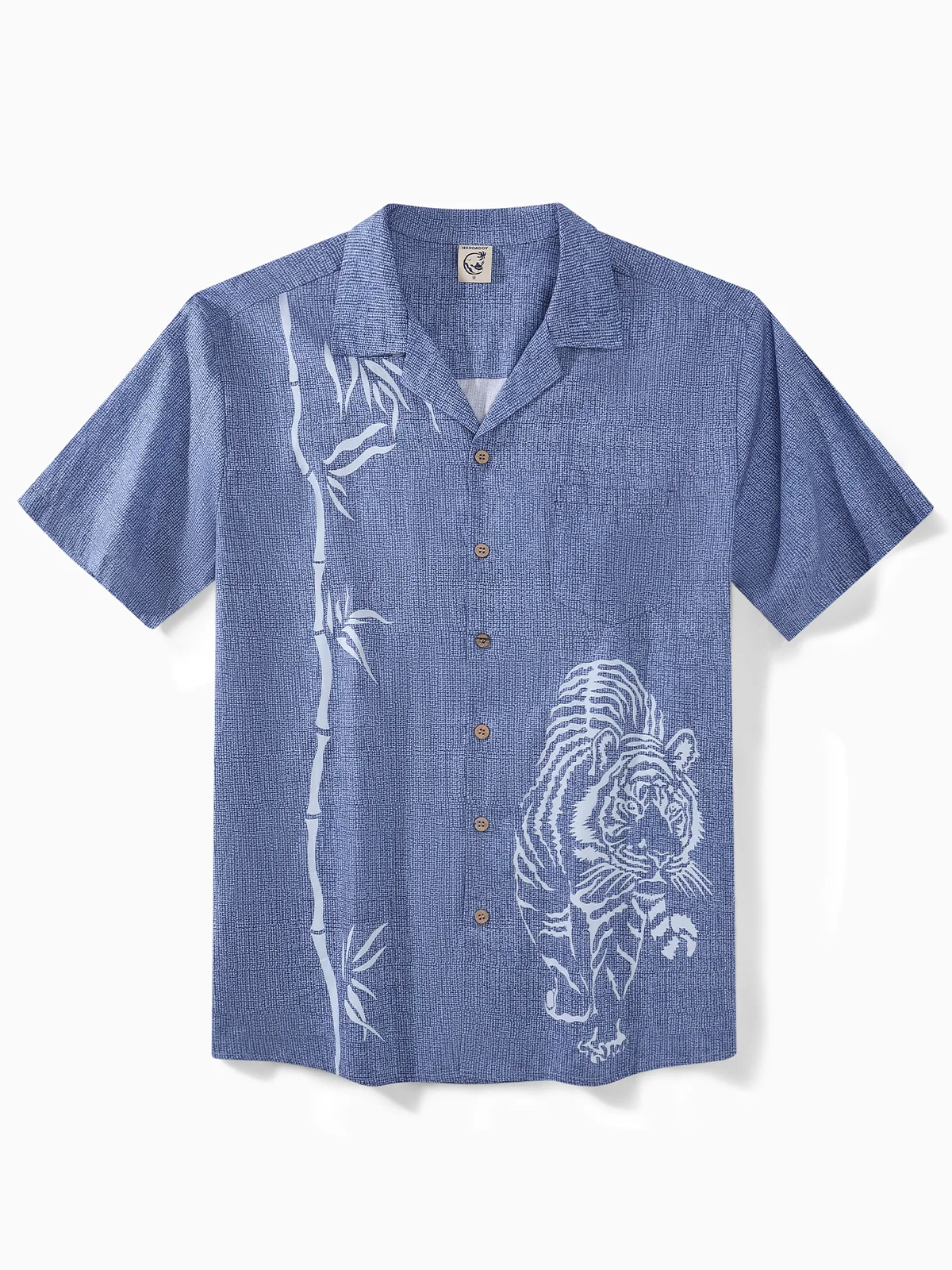 Hardaddy® Cotton Japanese Bamboo Tiger Aloha Shirt