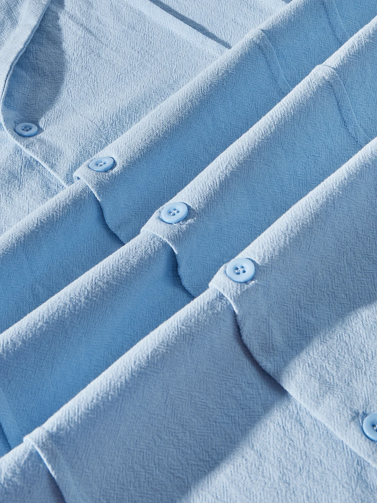 Hardaddy® Cotton Plain Pleated Guayabera Shirt