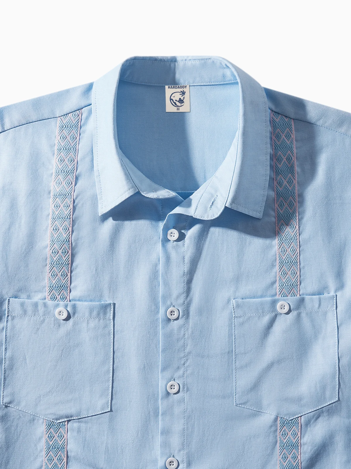 Hardaddy® Cotton Ribbon Guayabera Shirt