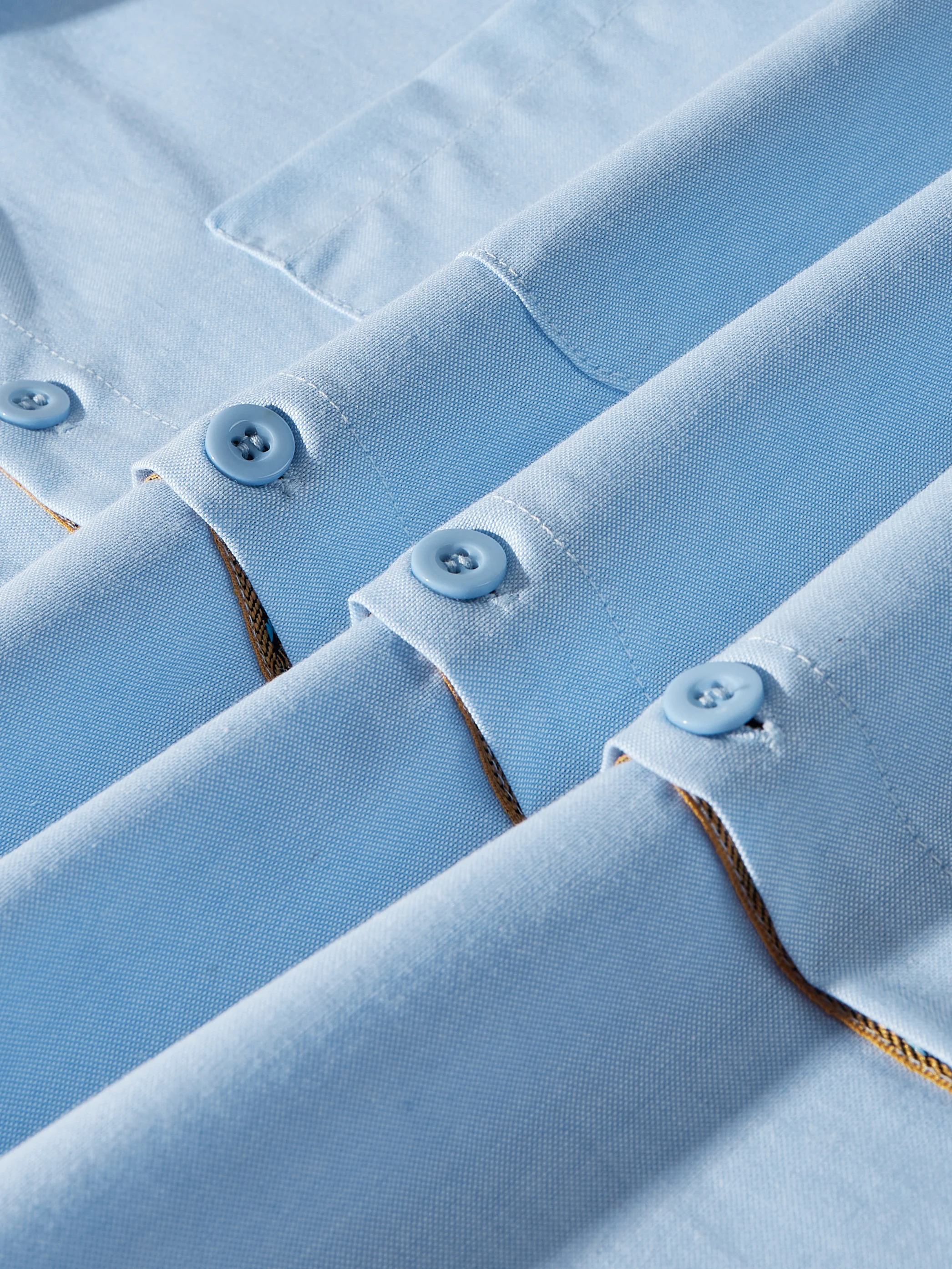 Hardaddy Cotton Geometric Contrast Resort Shirt