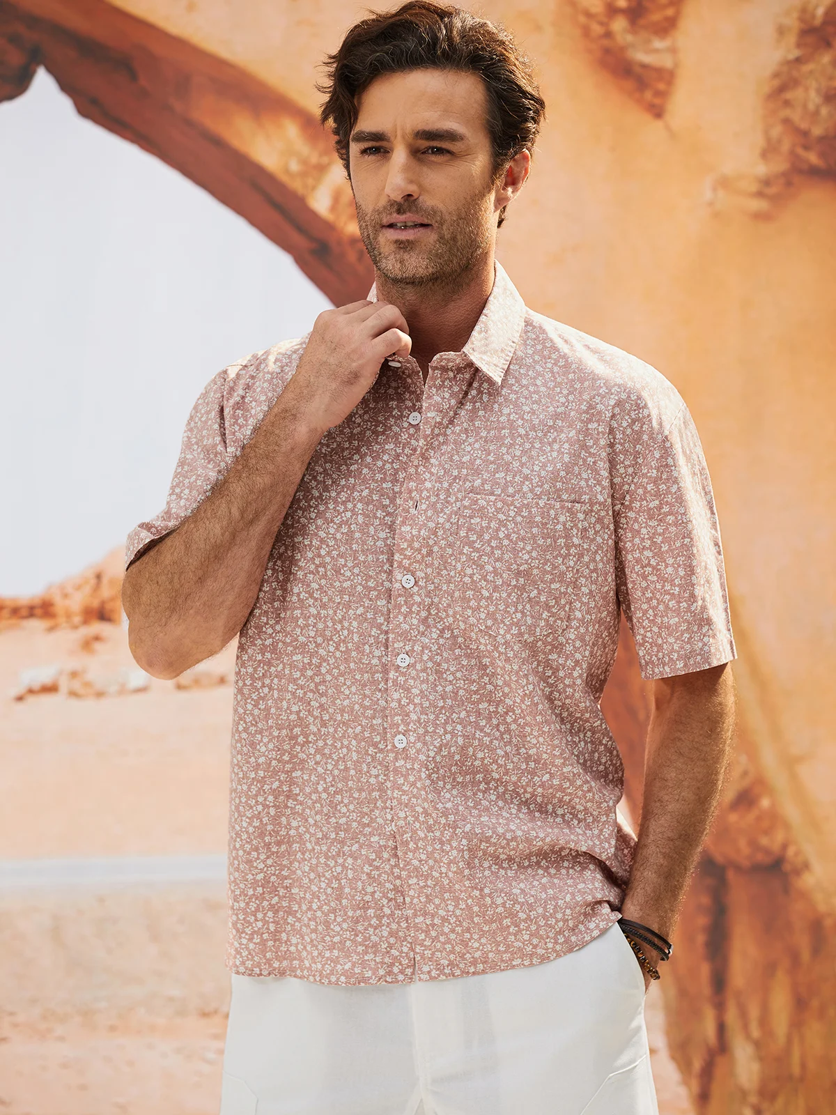 Hardaddy® Cotton Floral Resort Shirt
