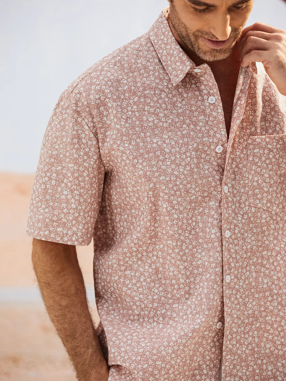 Hardaddy® Cotton Floral Resort Shirt
