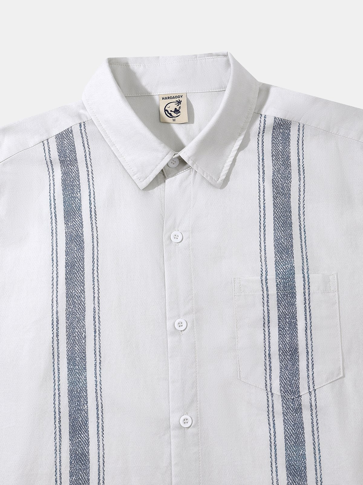 Hardaddy® Cotton Striped Bowling Shirt