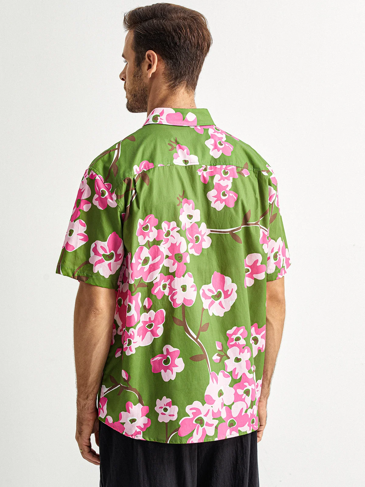Hardaddy® Cotton Floral Oxford Shirt