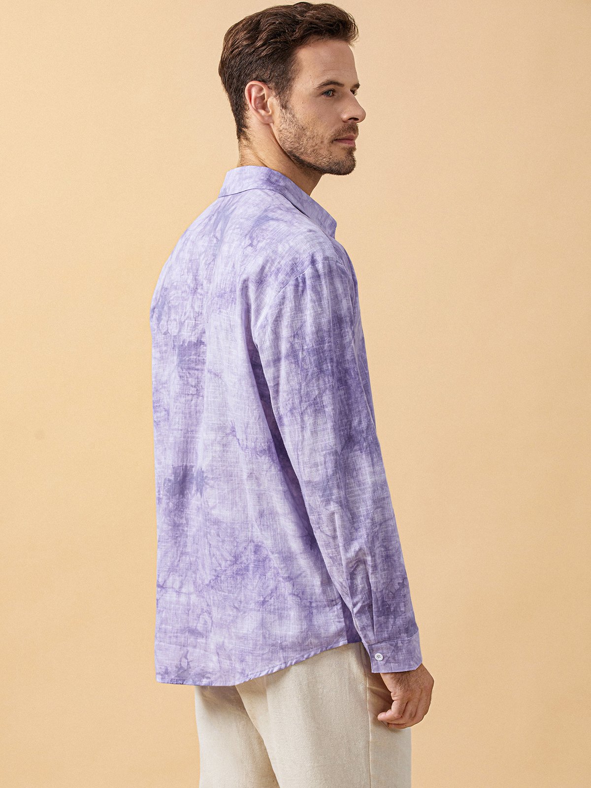 Hardaddy Cotton Chest Pocket Long Sleeve Casual Shirt