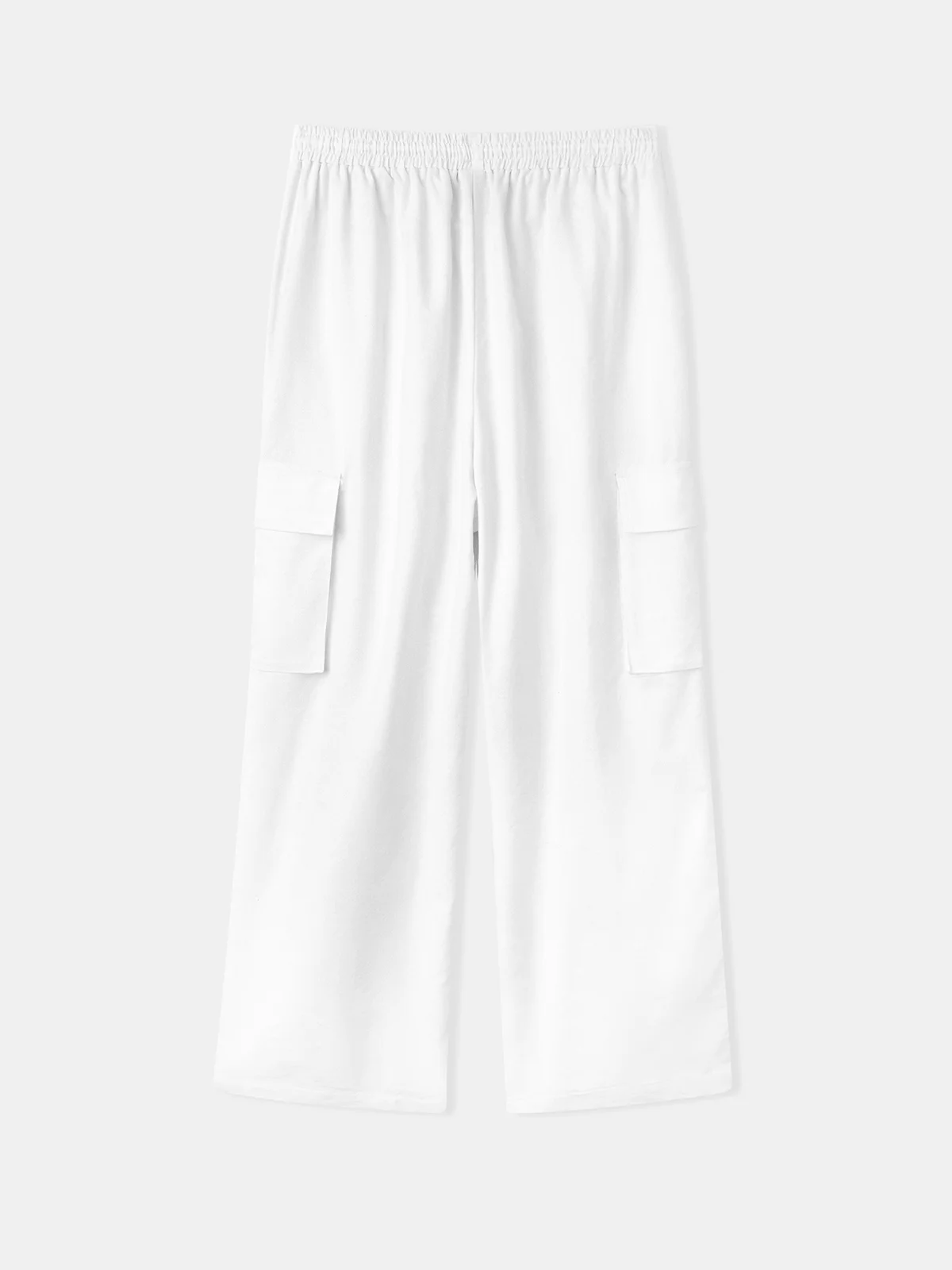 Hardaddy Plain Cotton Casual Cargo Pants