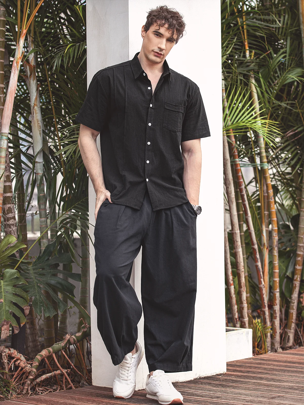 Hardaddy® Cotton Pleats Guayabera Shirt