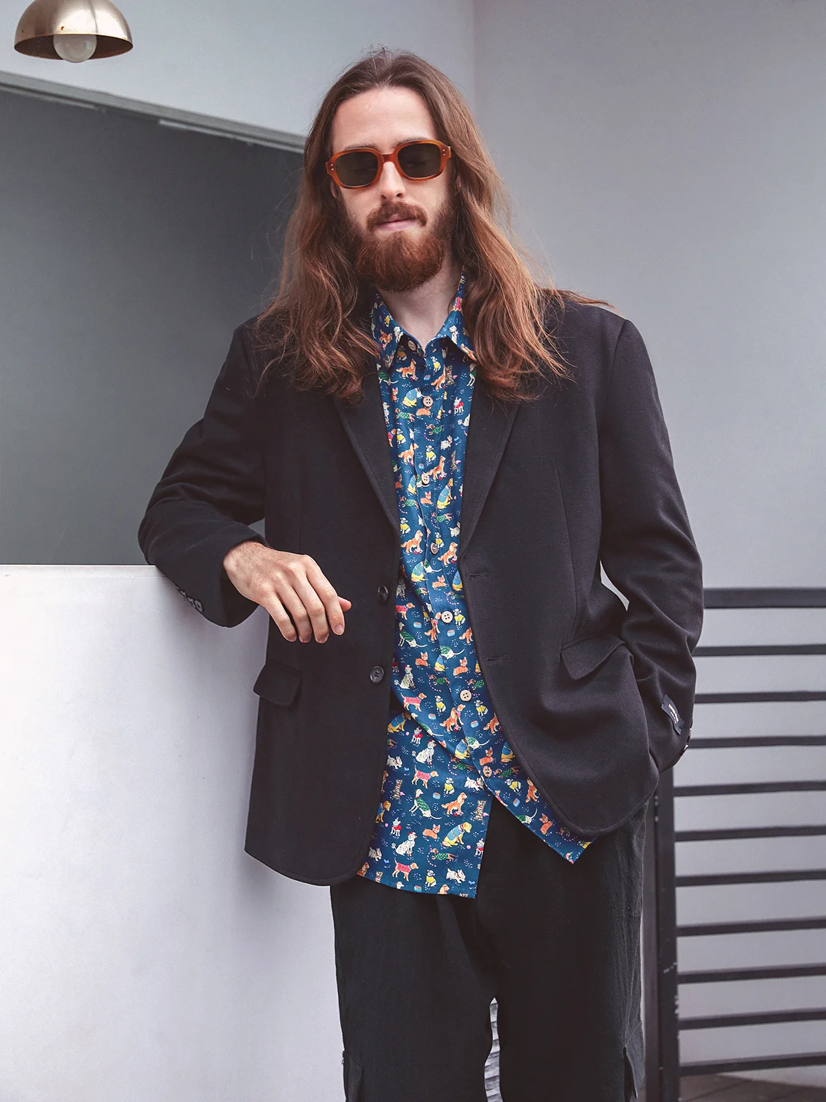 Hardaddy Cotton Dog Aloha Shirt