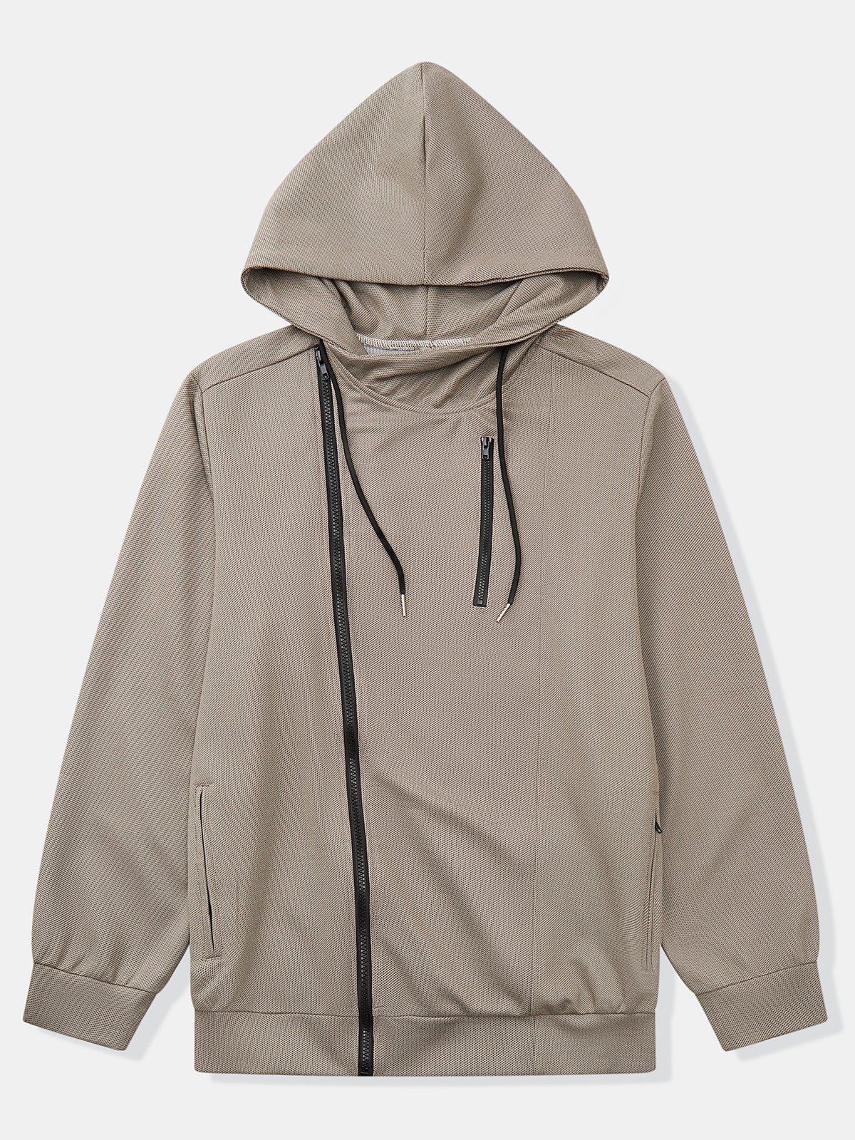 Cotton-Blend Zip-up Sweatshirts