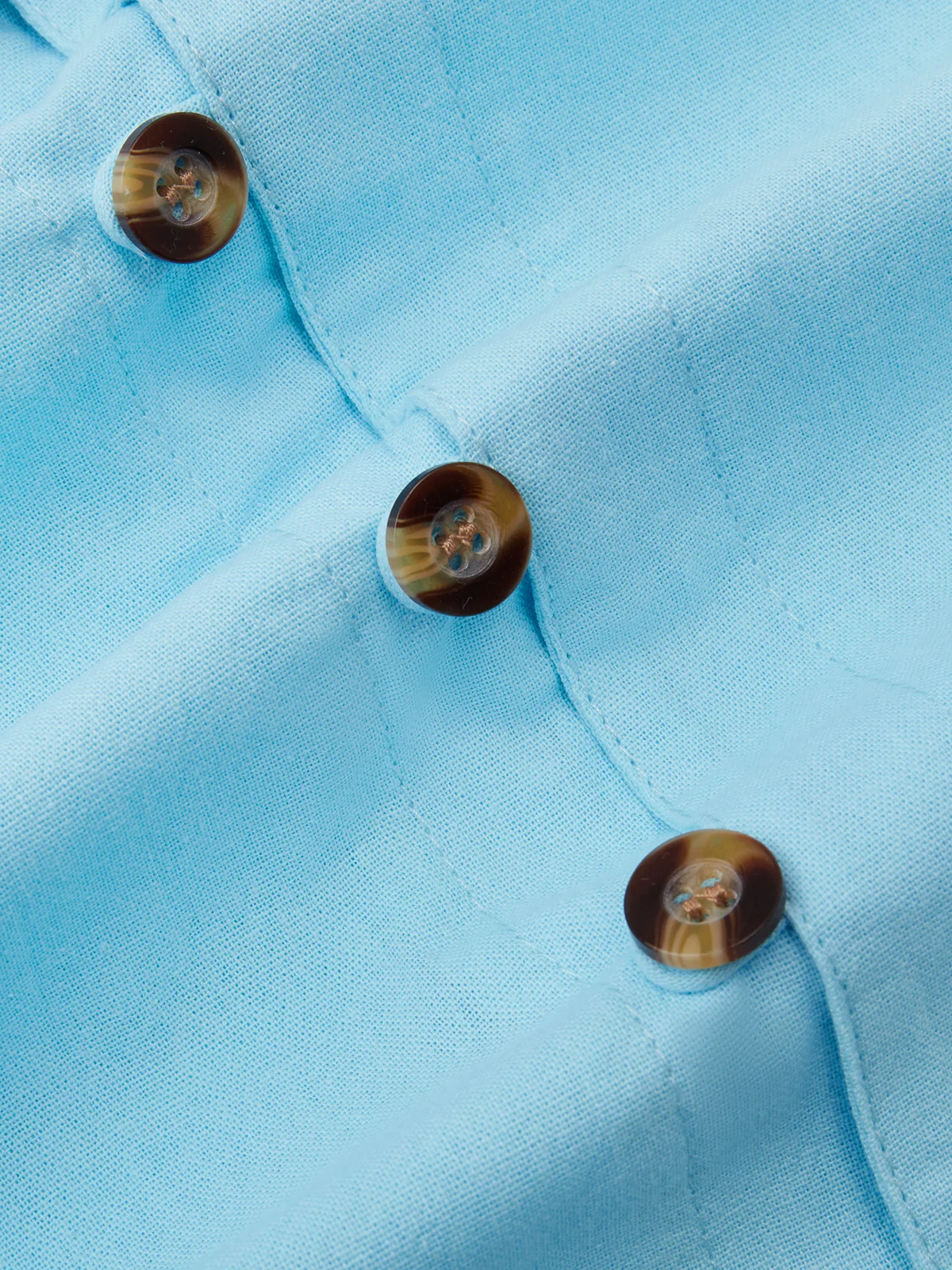 Hardaddy Cotton Plain Long Sleeve Casual Shirt