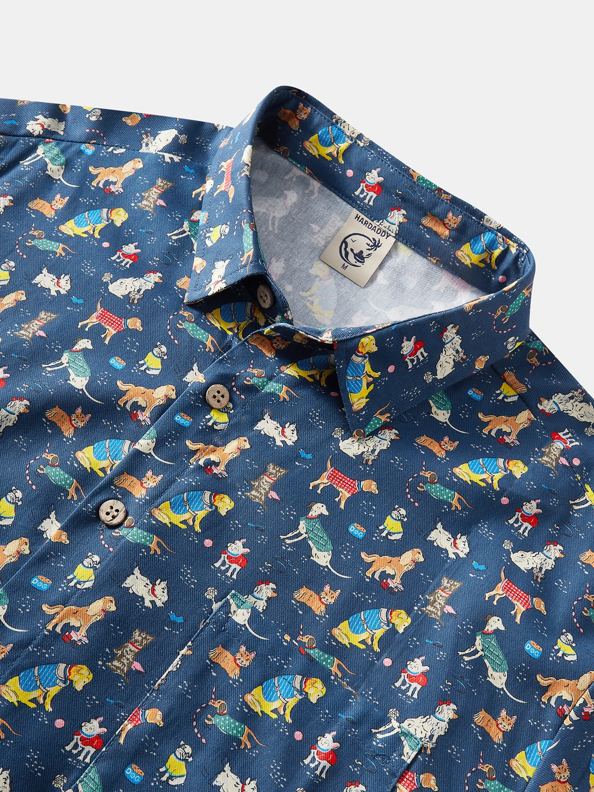 Hardaddy Cotton Dog Aloha Shirt