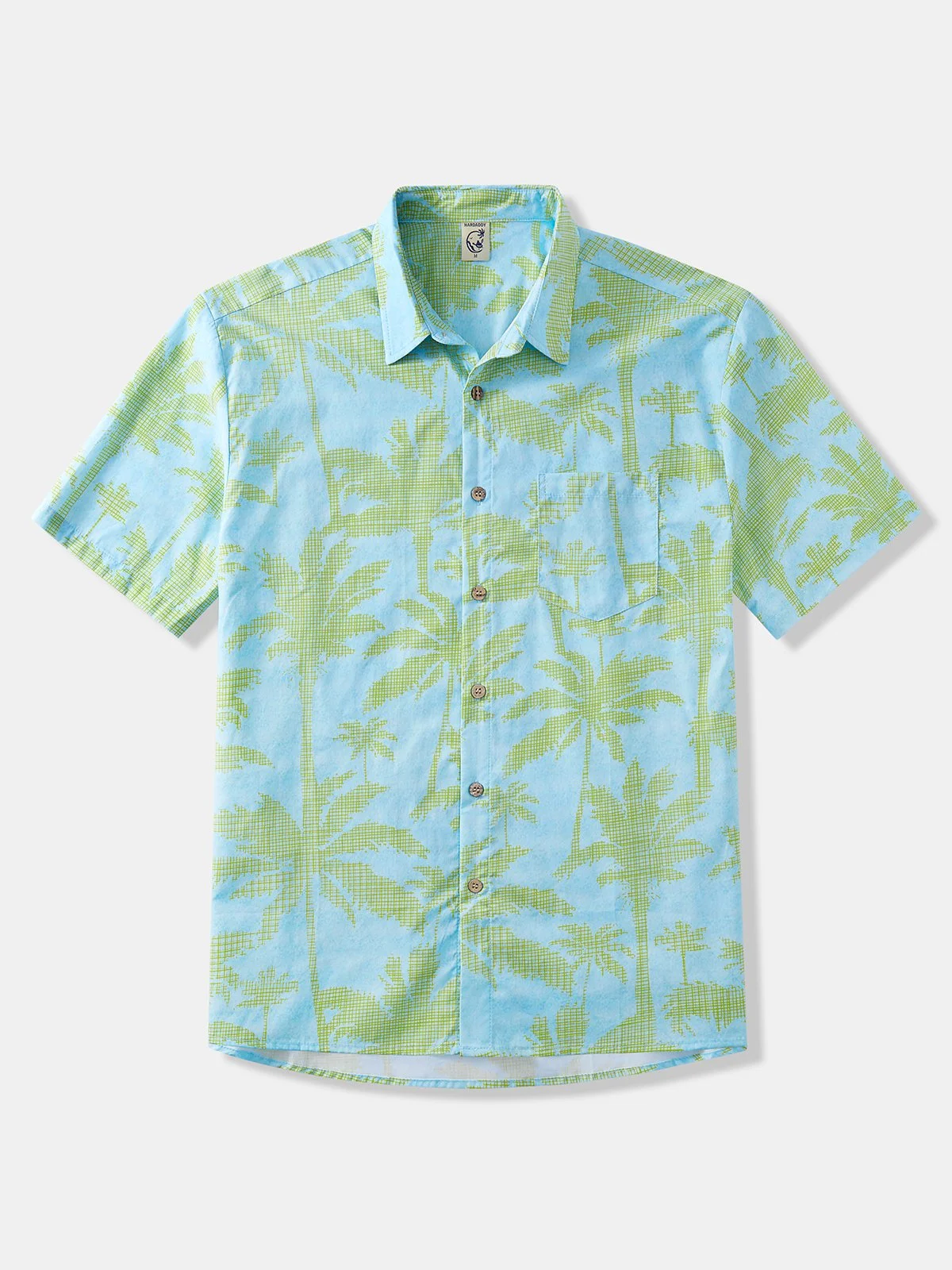 Hardaddy® Cotton Palm Tree Resort Shirt