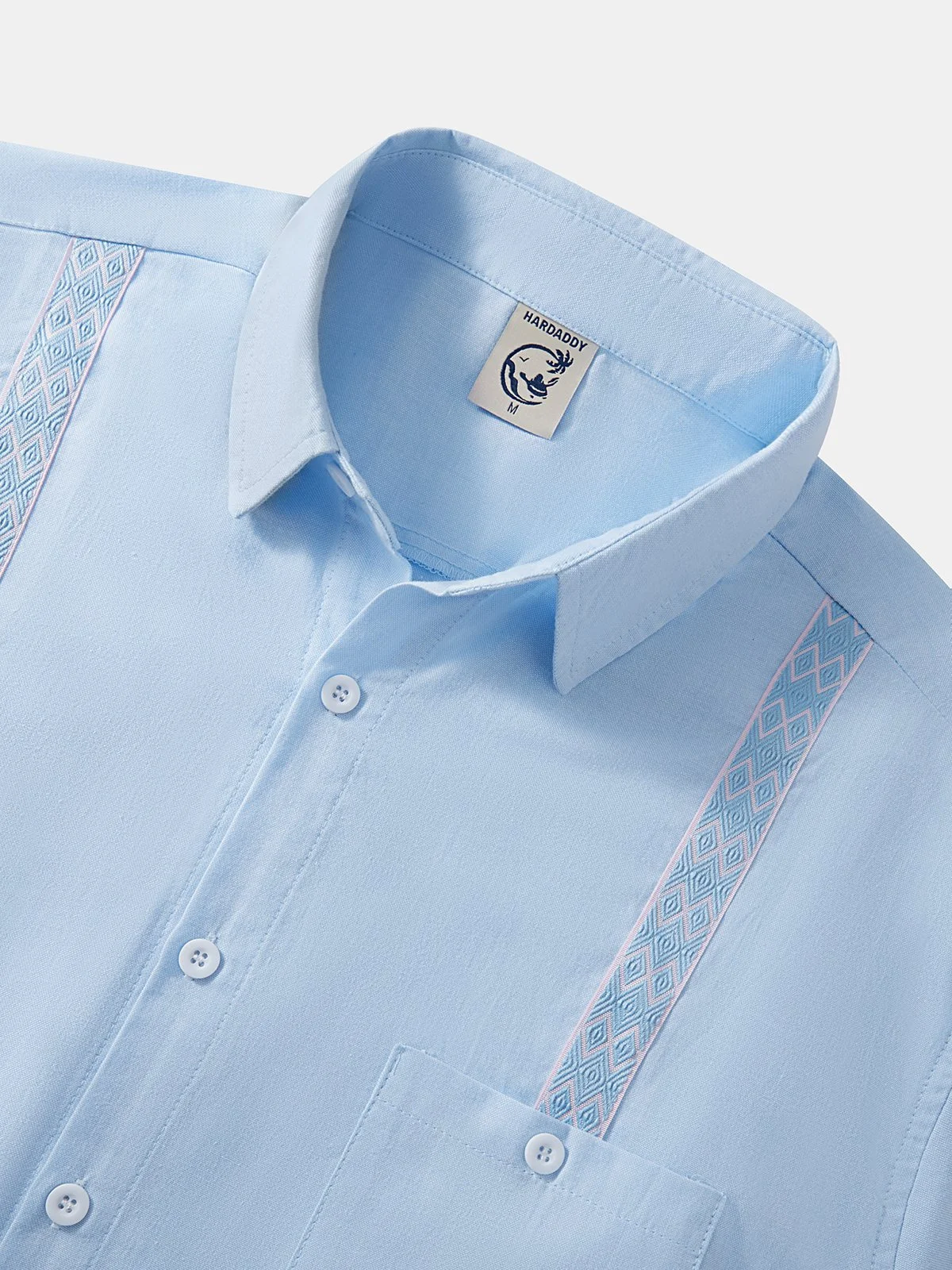 Hardaddy® Cotton Ribbon Guayabera Shirt