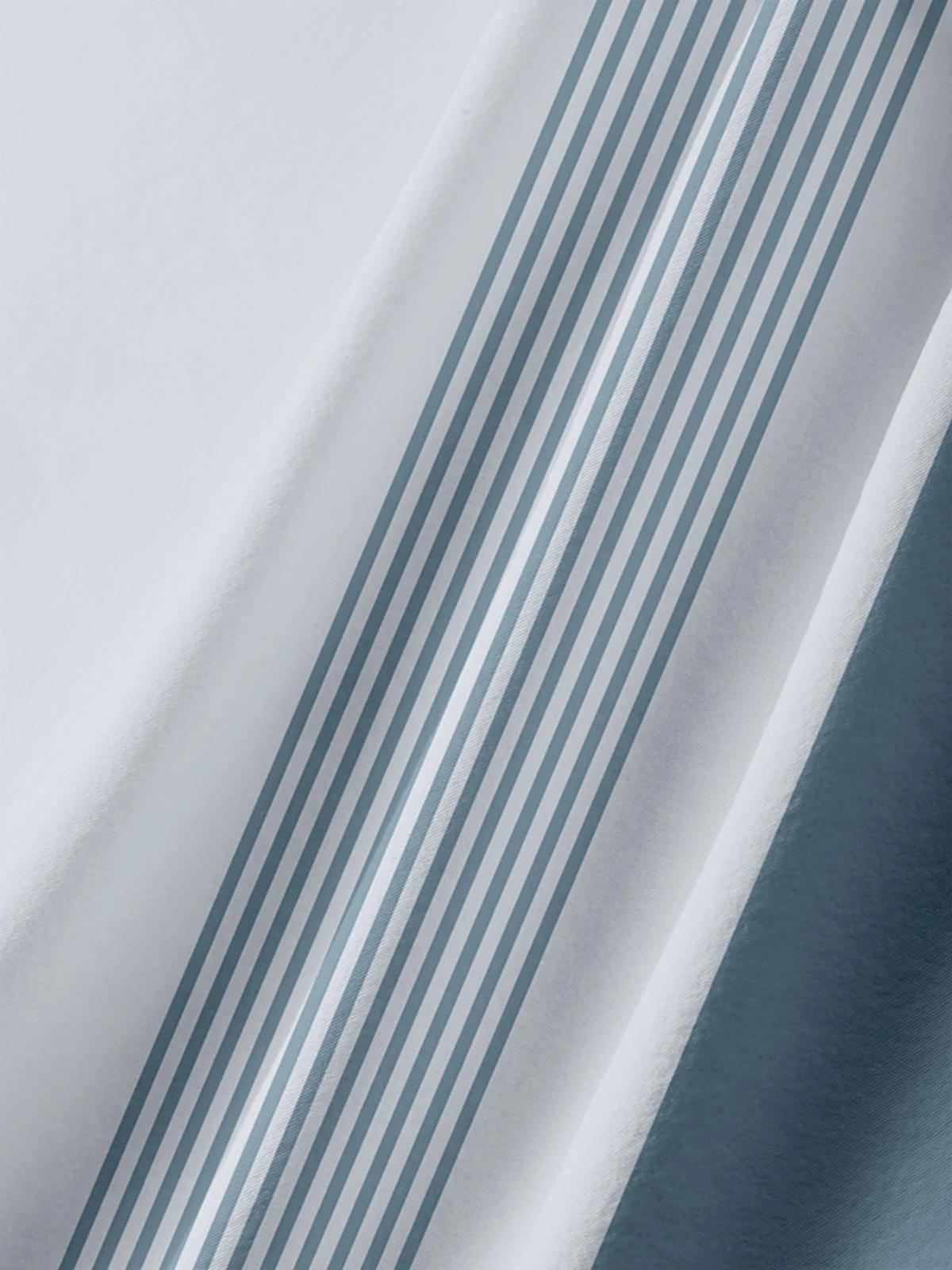 Striped Chest Pocket Short Sleeve Bowling Shirt