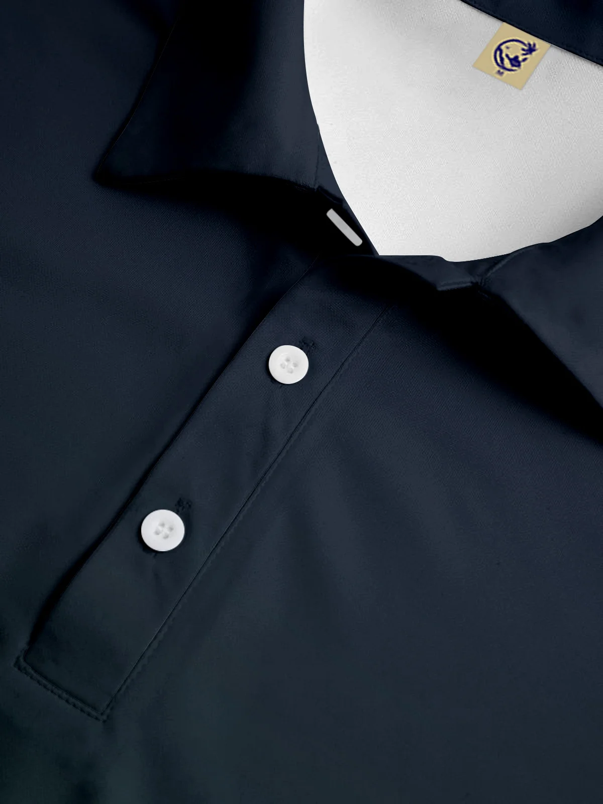 Hardaddy Ombre Button Short Sleeve Polo Shirt