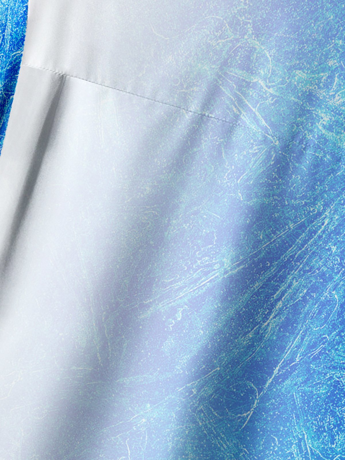 Cool Ice Coconut Tree Chest Pocket Short Sleeve Hawaiian Shirt