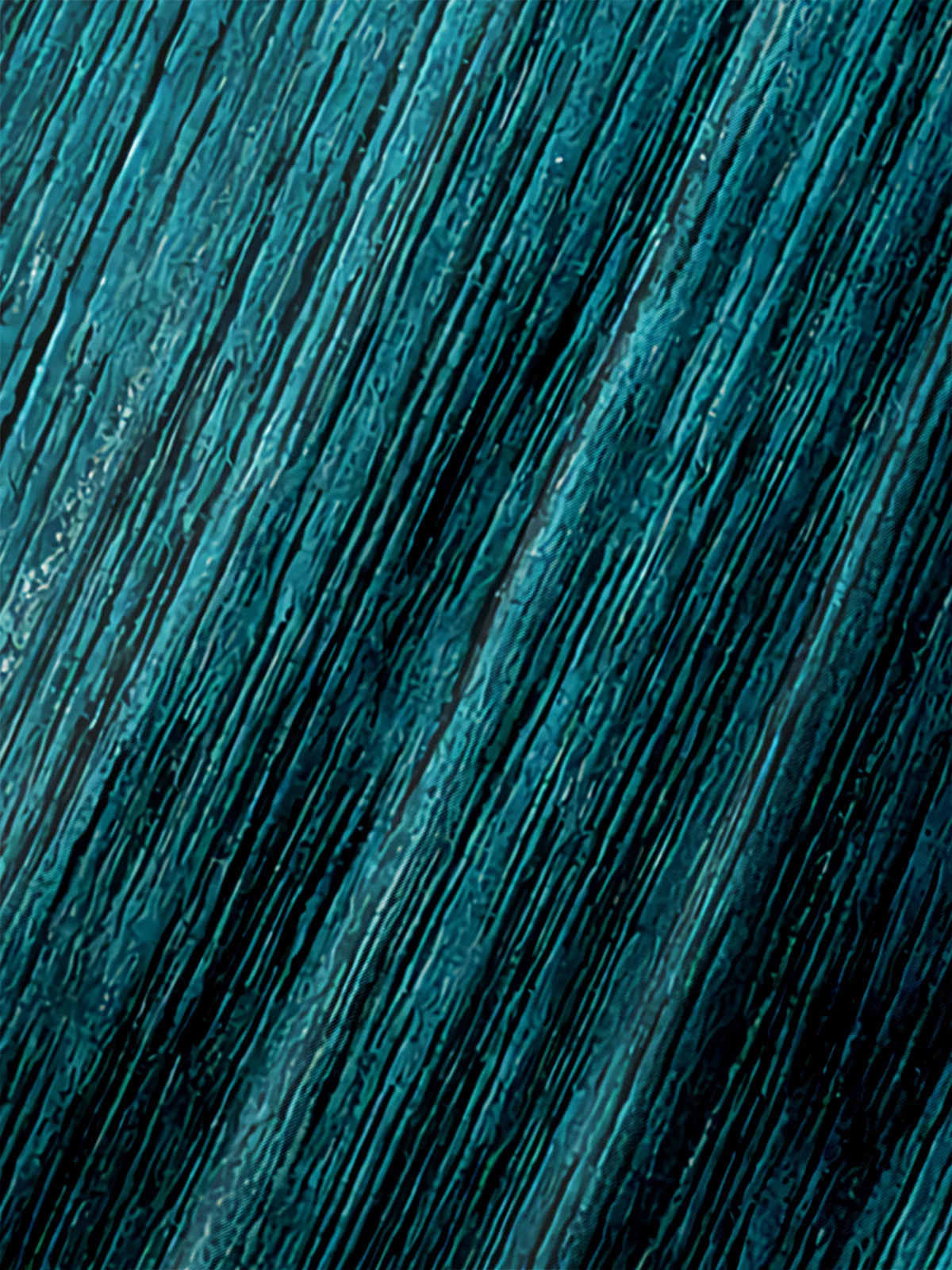 Wood Pattern Chest Pocket Short Sleeve Casual Shirt