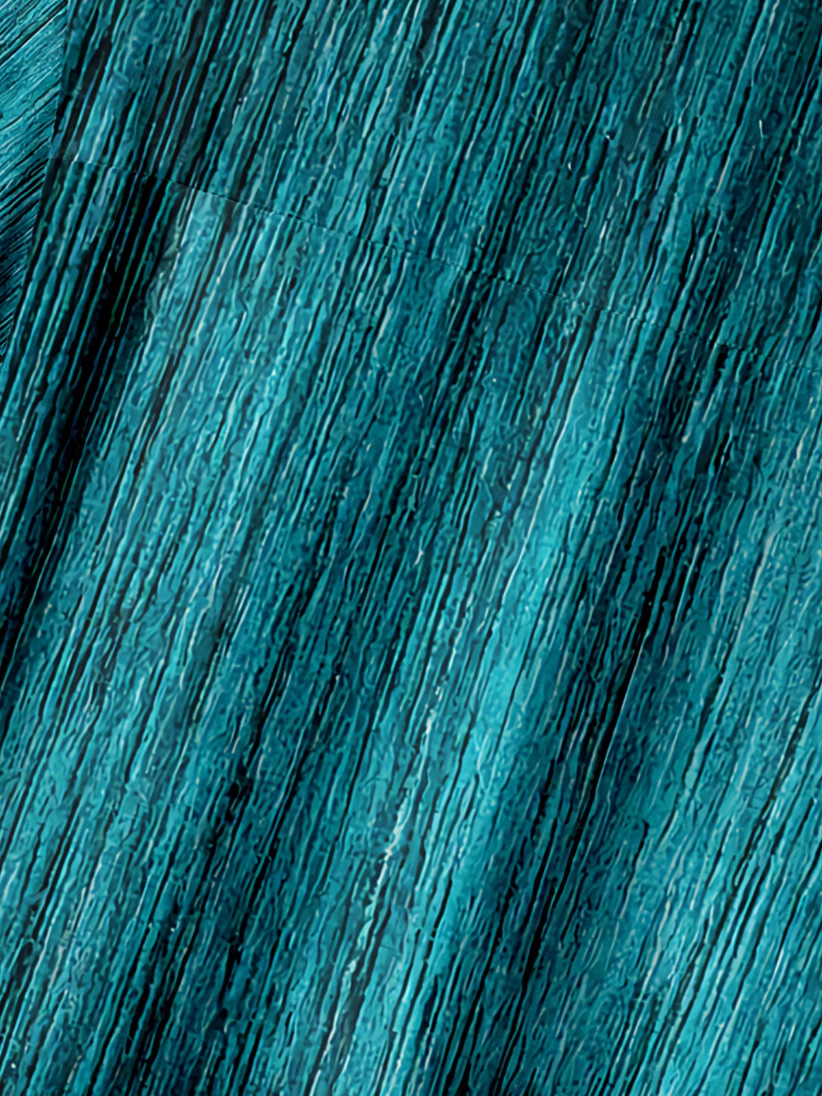 Wood Pattern Chest Pocket Short Sleeve Casual Shirt