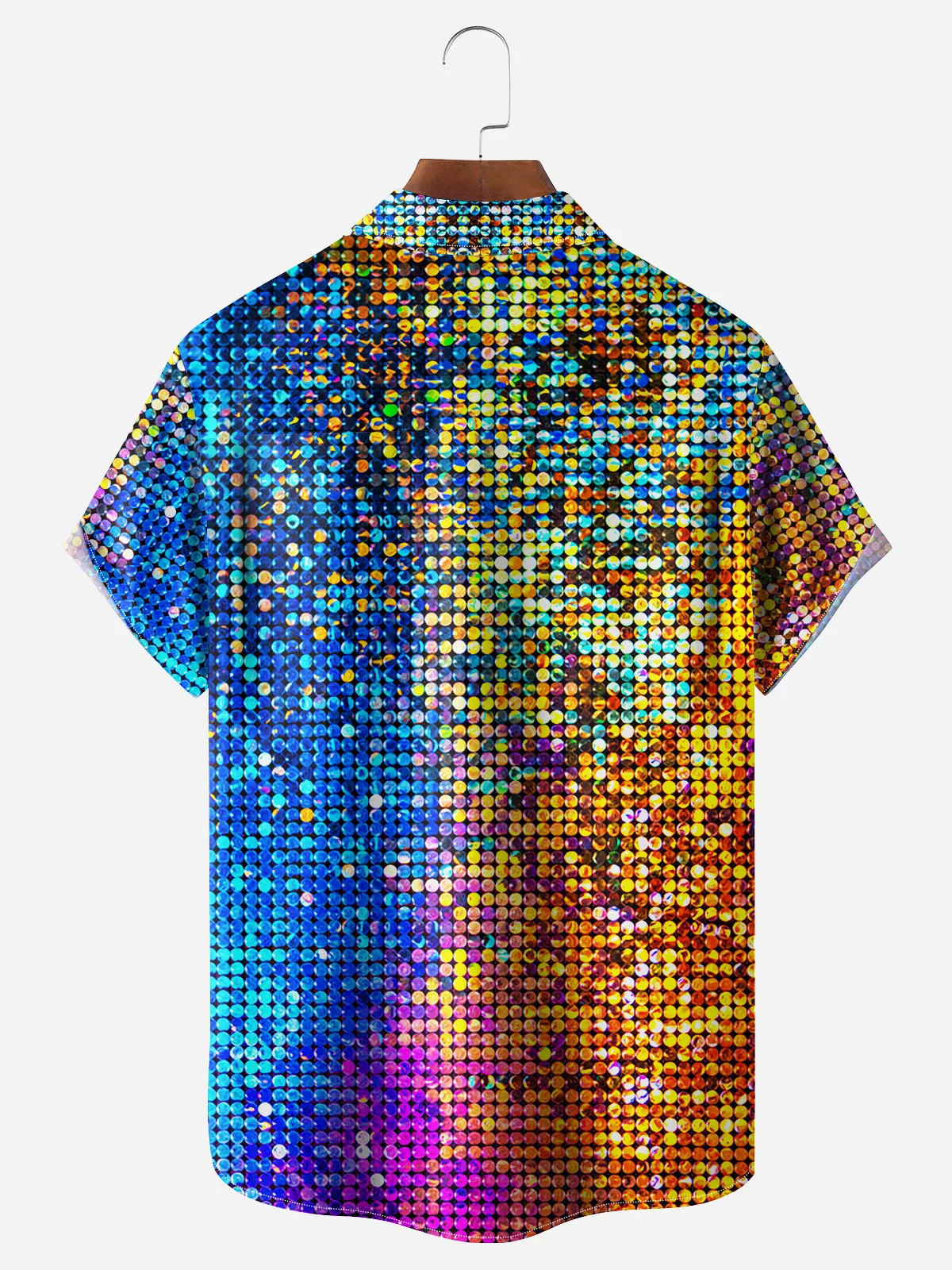 Disco Phenomenon Chest Pocket Short Sleeve Disco Shirt