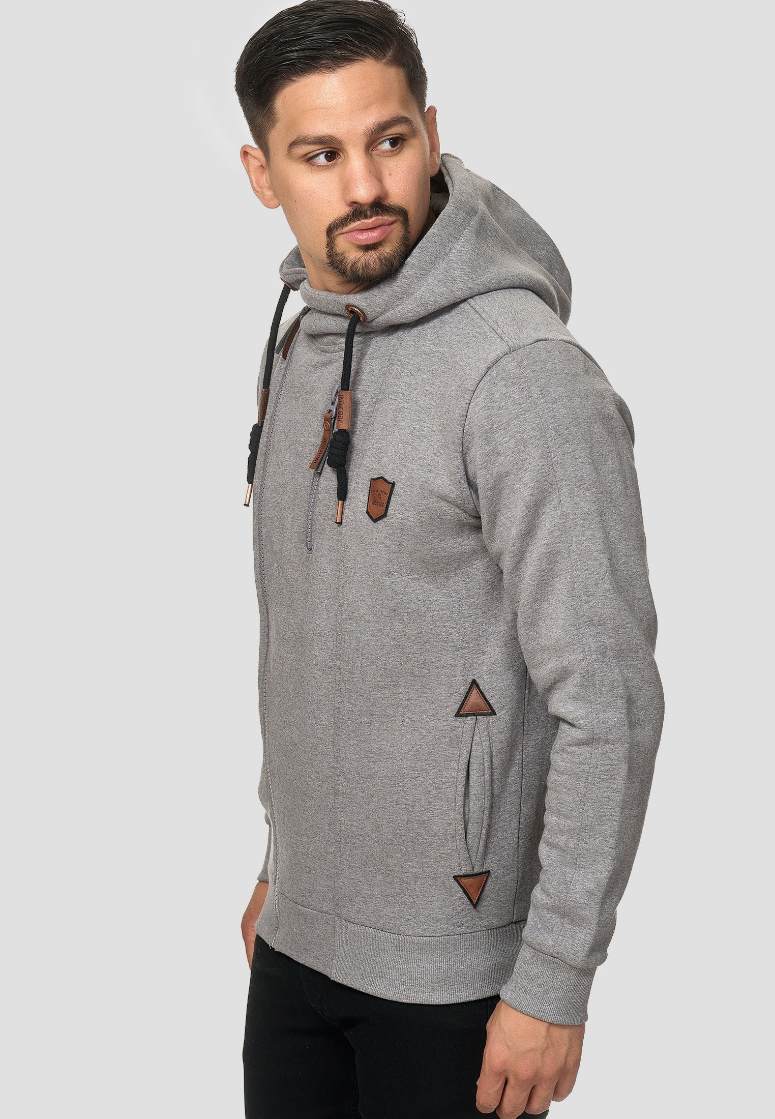 Cotton-Blend Zip-up Sweatshirts