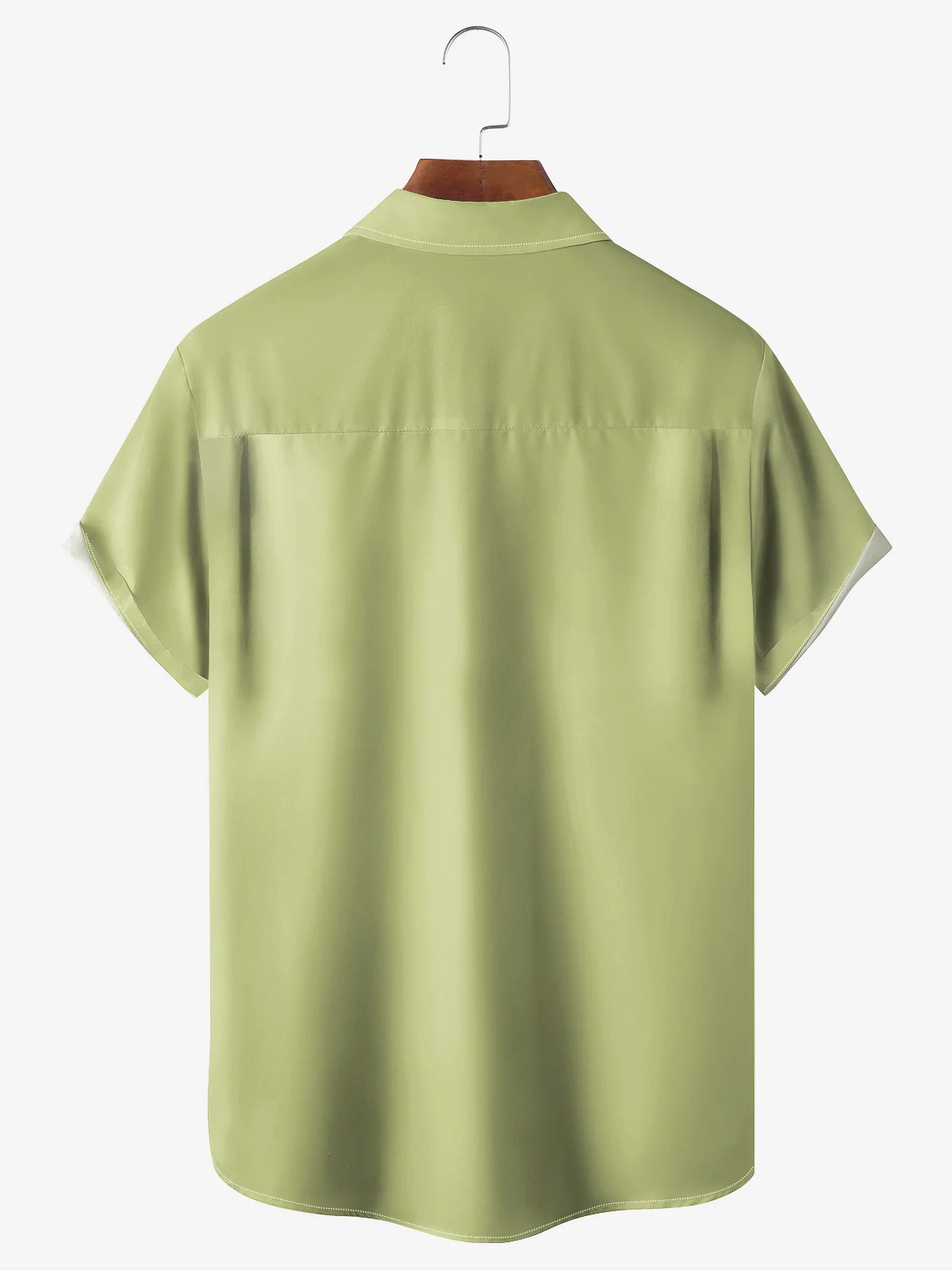 Hardaddy Map Chest Pocket Short Sleeve Hawaiian Shirt