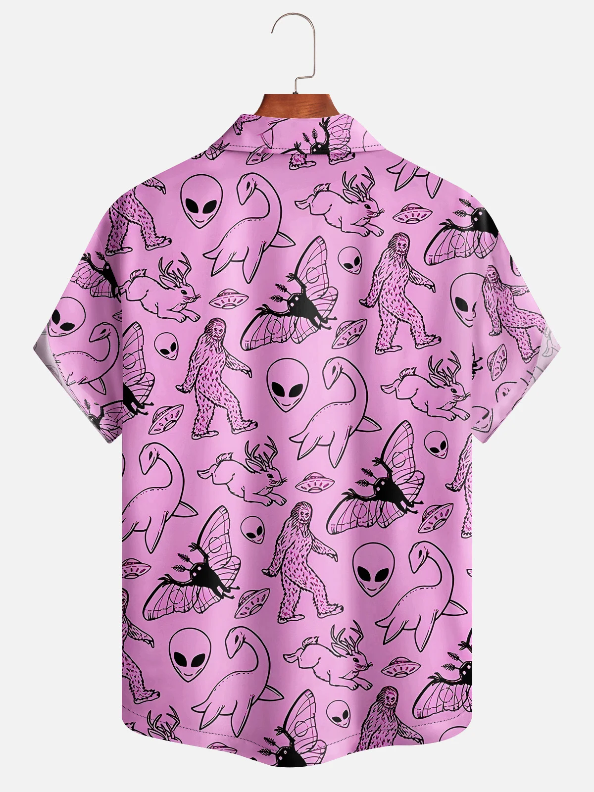 Hardaddy Alien Short Sleeve Aloha Shirt