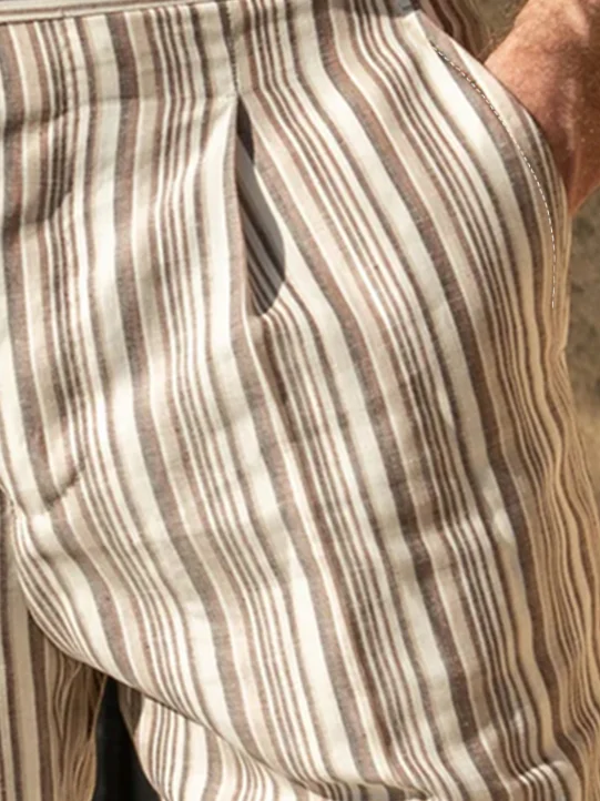 Hardaddy Cotton Blend Relaxed Bermuda Shorts