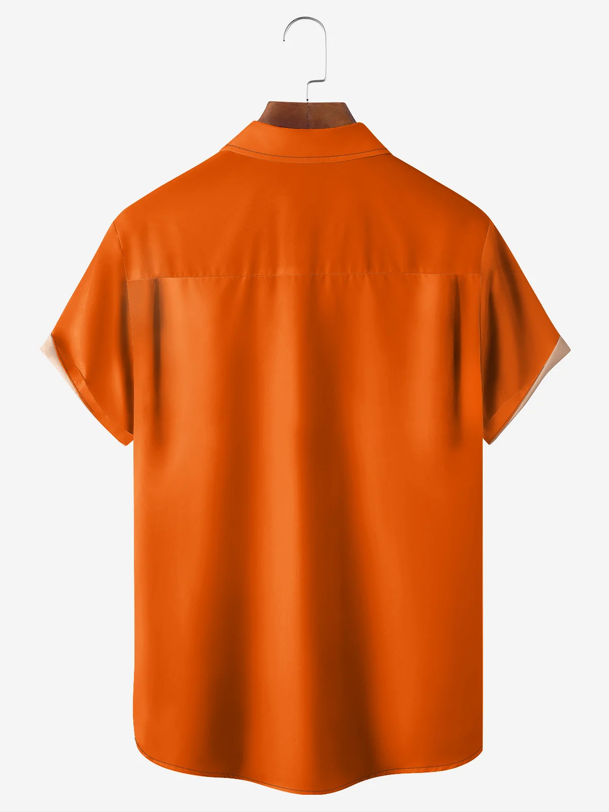Hardaddy Football Chest Pocket Short Sleeve Bowling Shirt