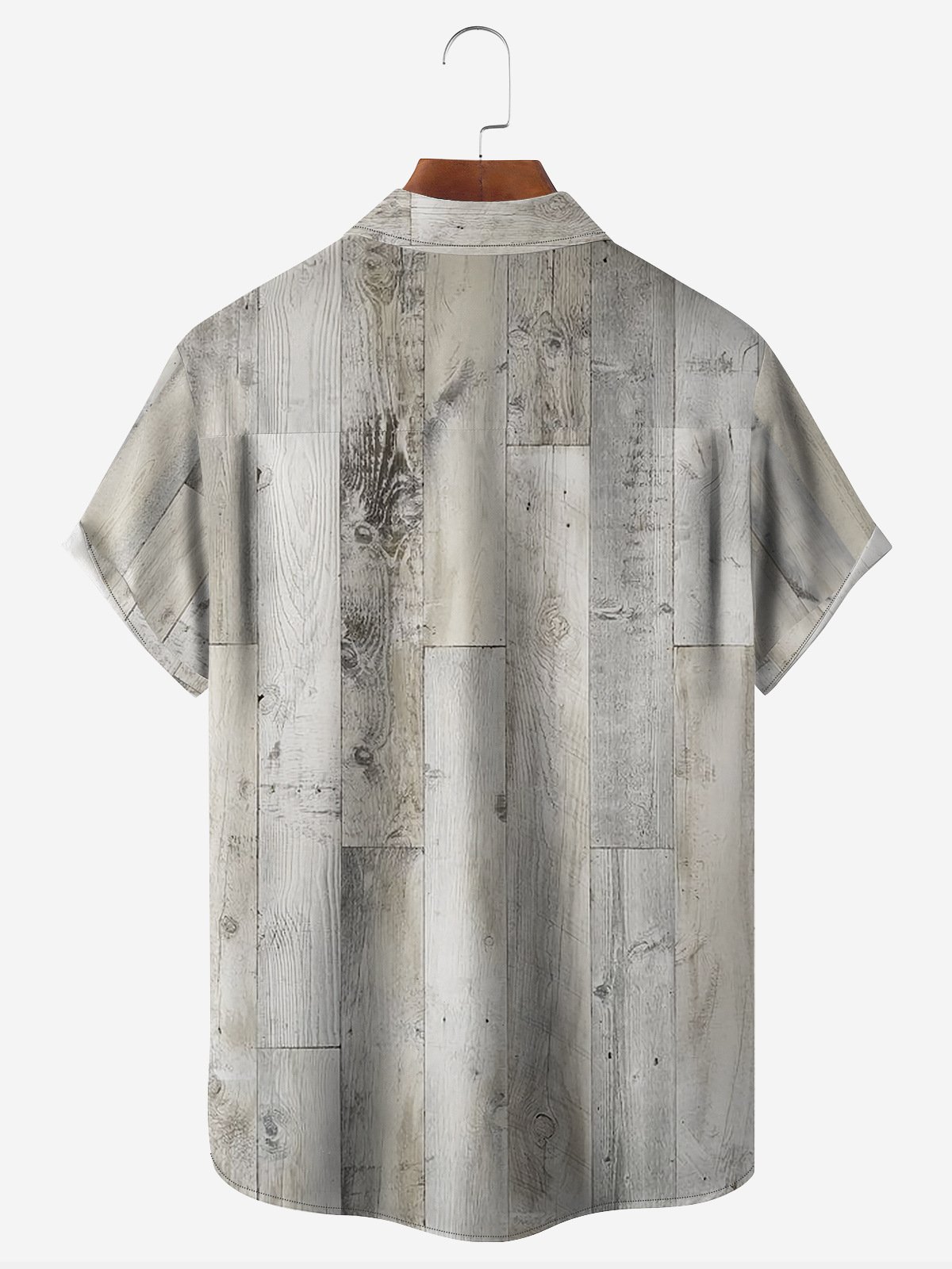 Hardaddy Faith Cross Chest Pocket Short Sleeve Bowling Shirt