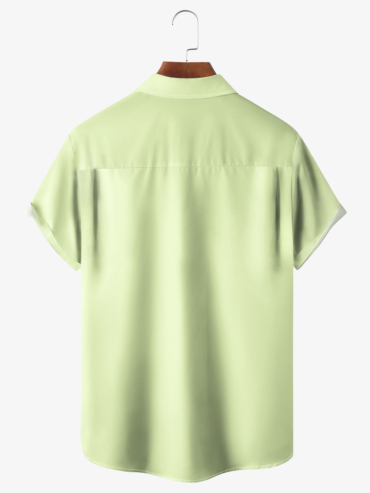 Hardaddy Hawaiian Button Up Shirt for Men Green St. Patrick's Day Lucky Clover Beer Regular Fit Short Sleeve Shirt St Paddy's Day Shirt