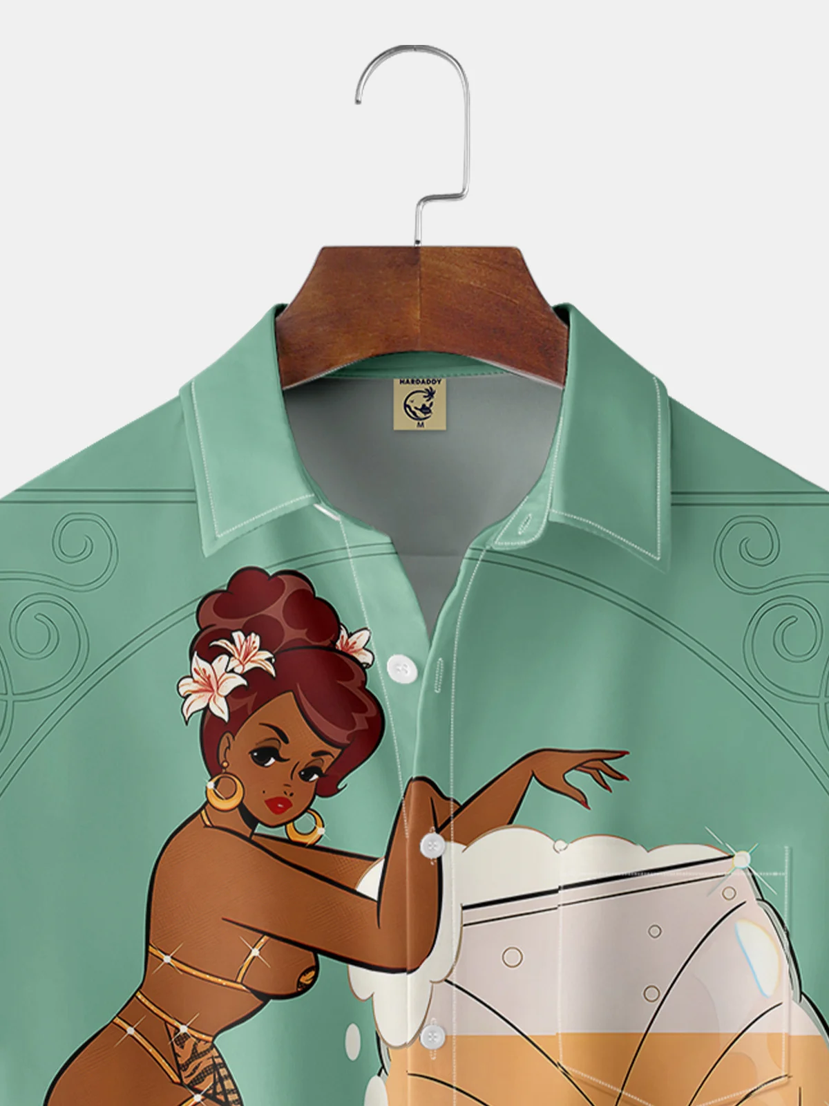 Big Size Tiki Beauty Shirt By Alice Meow