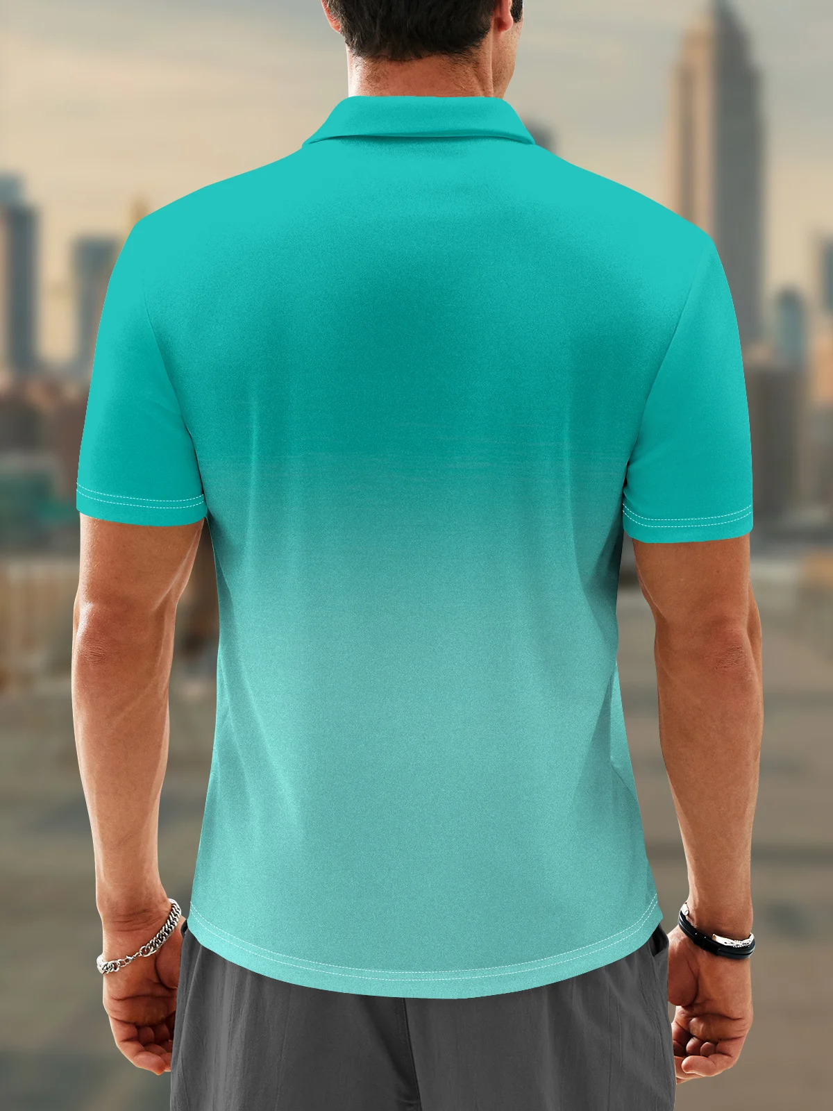 Moisture-wicking Beauty Golf Polo Shirt By Alice Meow