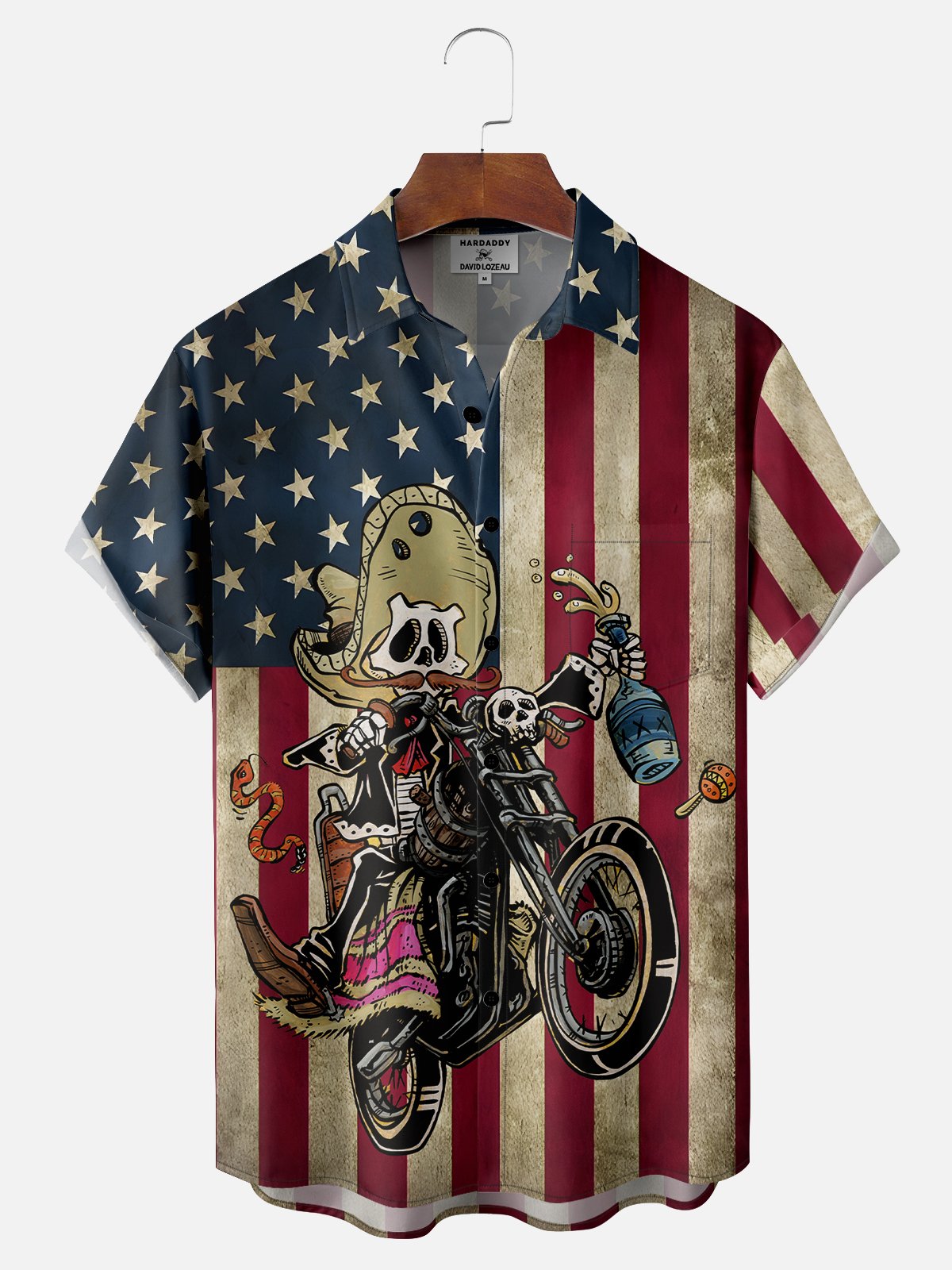 Tijuana Drunk Biker Shirt By David Lozeau