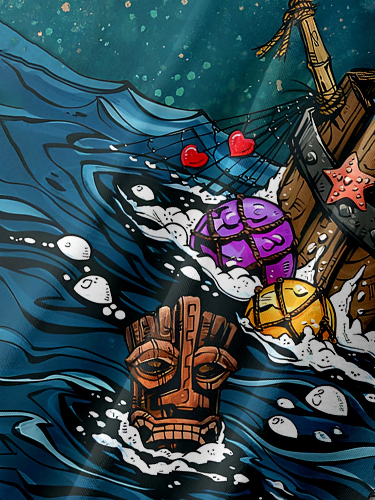 Just Marooned Shirt By David Lozeau
