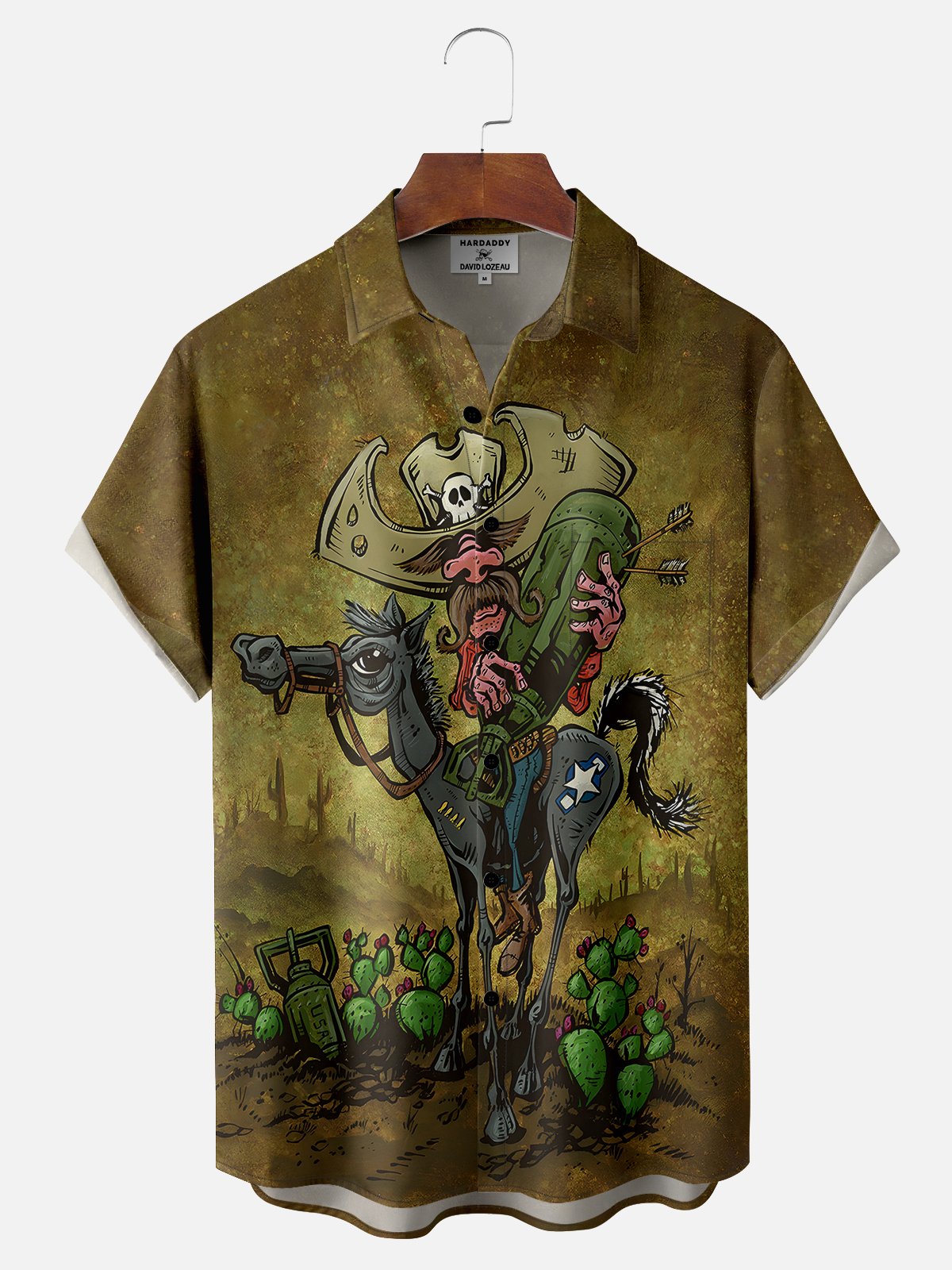 Mustang Nose Art Shirt By David Lozeau