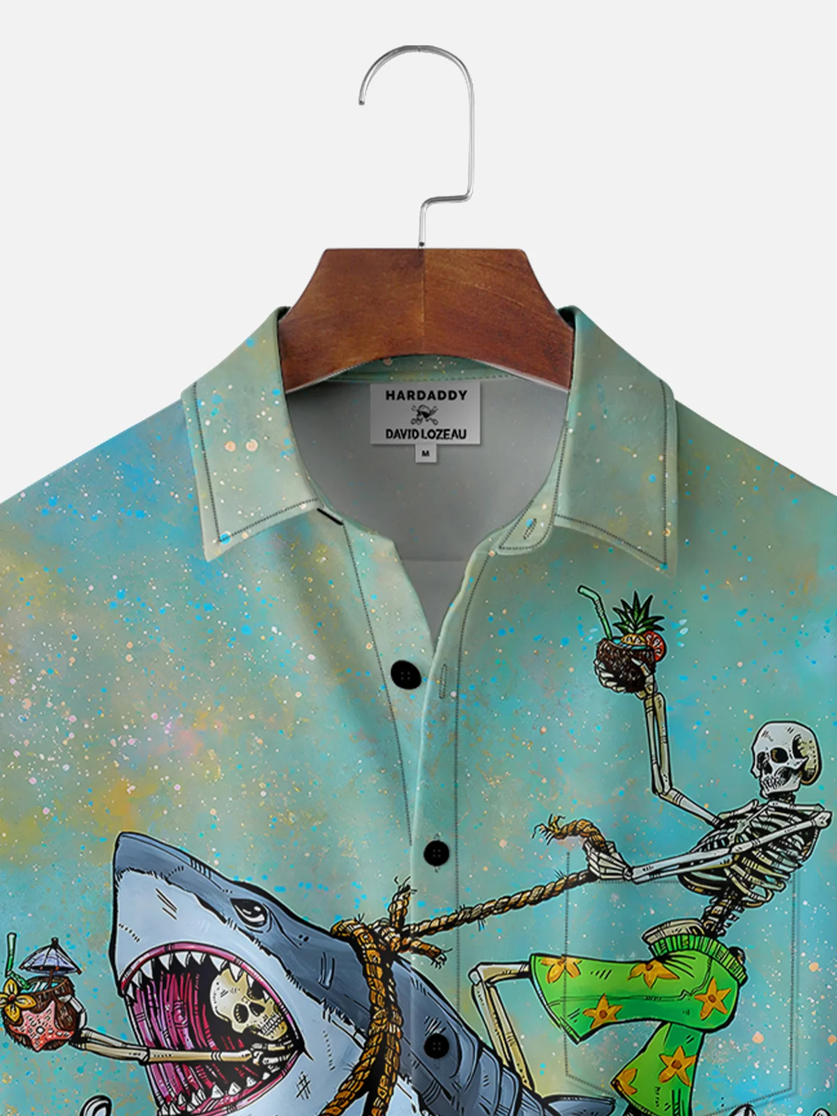 Great White Wave Shirt By David Lozeau