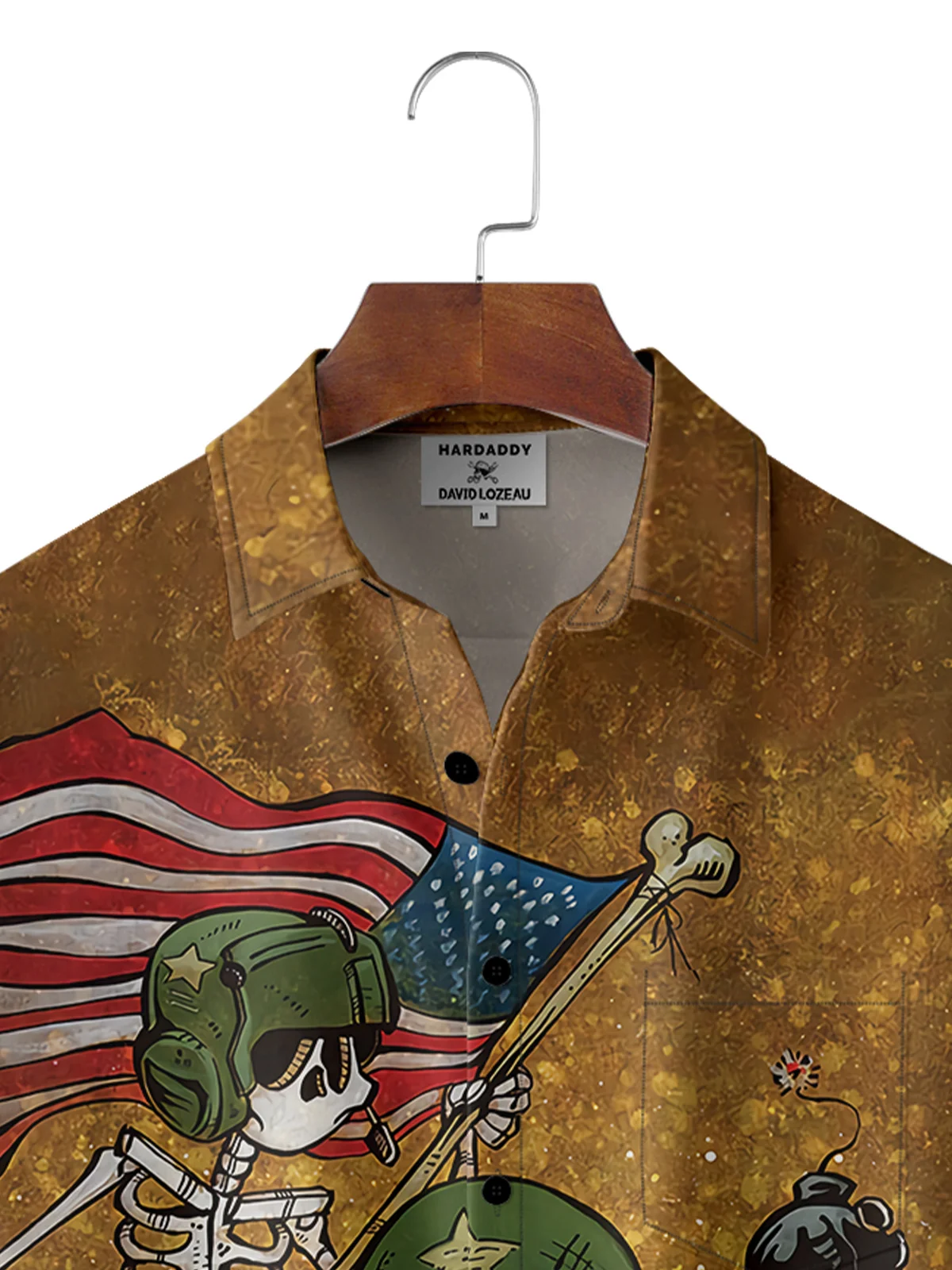 Black Hawk Nose Art Shirt By David Lozeau