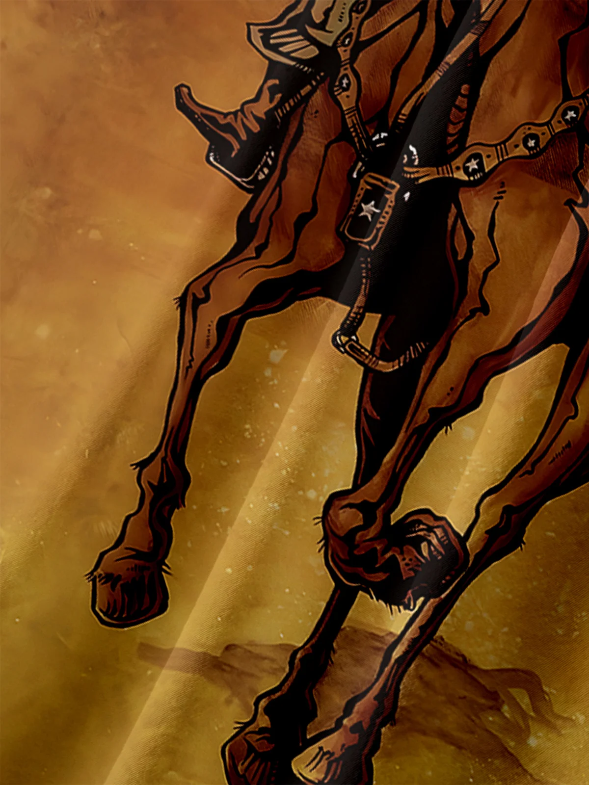Cattle Raid Shirt By David Lozeau