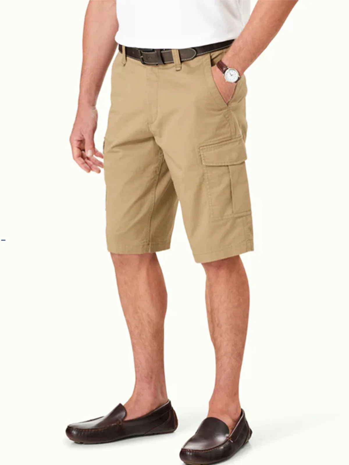 Hardaddy Cotton Cotton Casual Cargo Bermuda Short