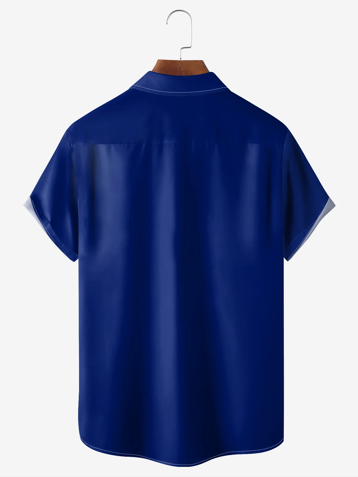Hardaddy Moisture-wicking American Flag Eagle Chest Pocket Casual Shirt