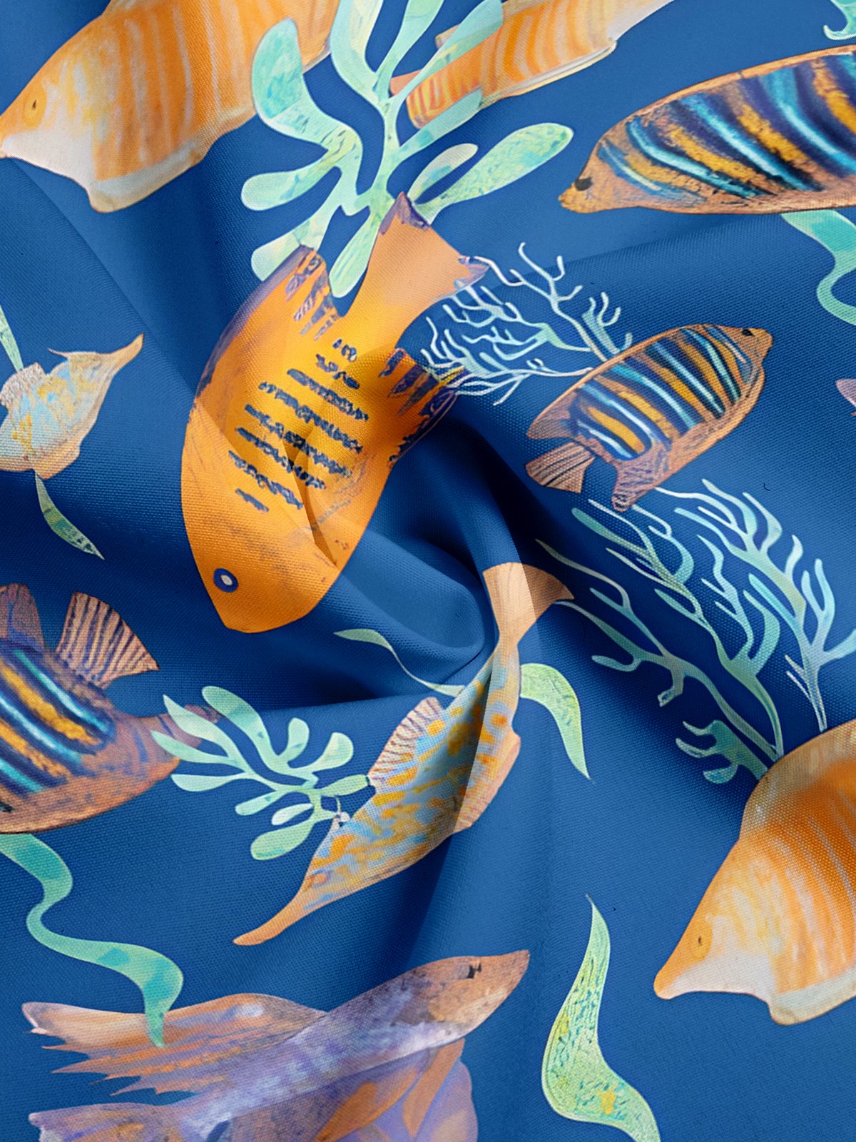 Hardaddy Moisture-wicking Marine Life Hawaiian Shirt