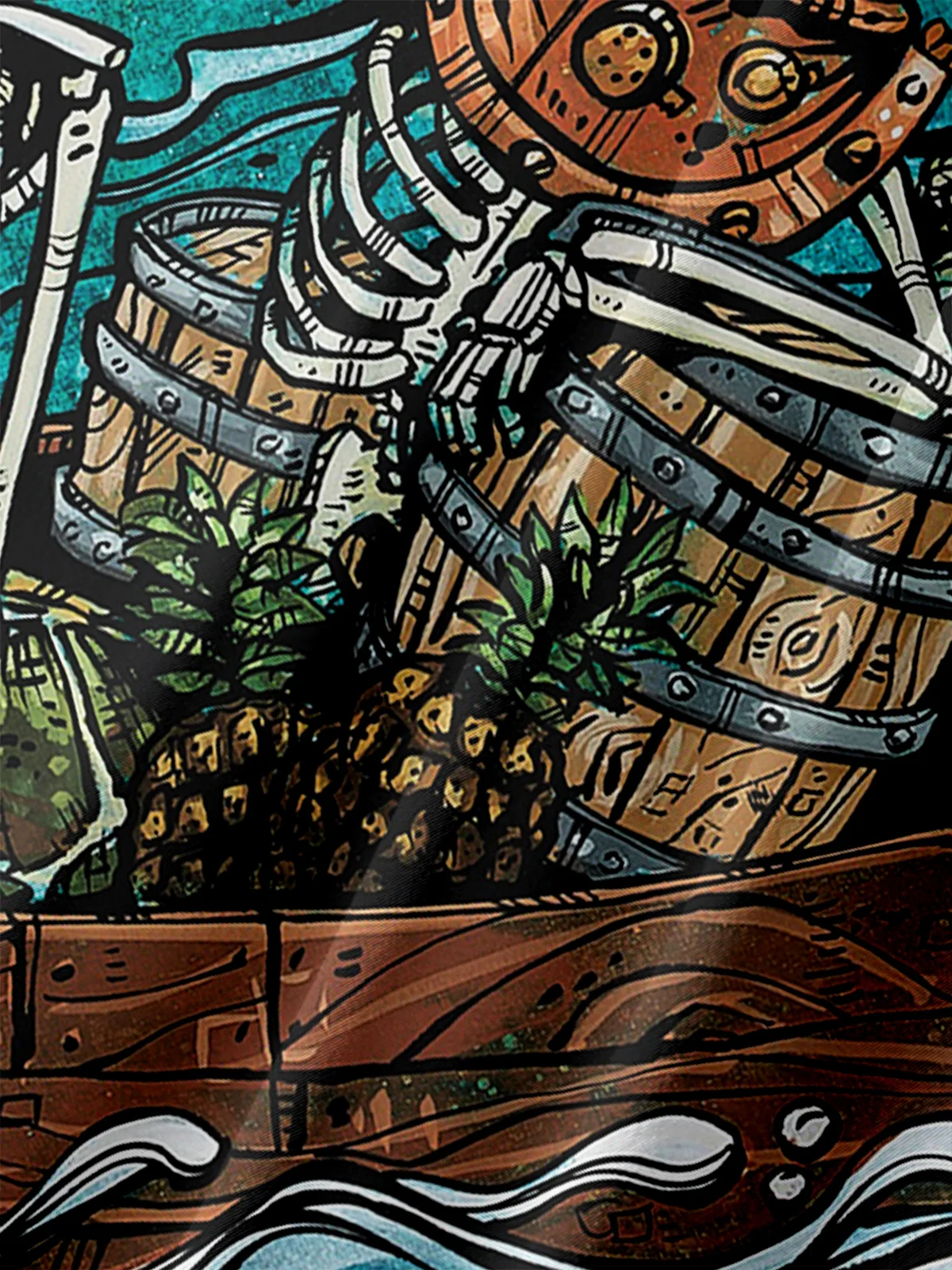 Octopus Adventure Shirt By David Lozeau