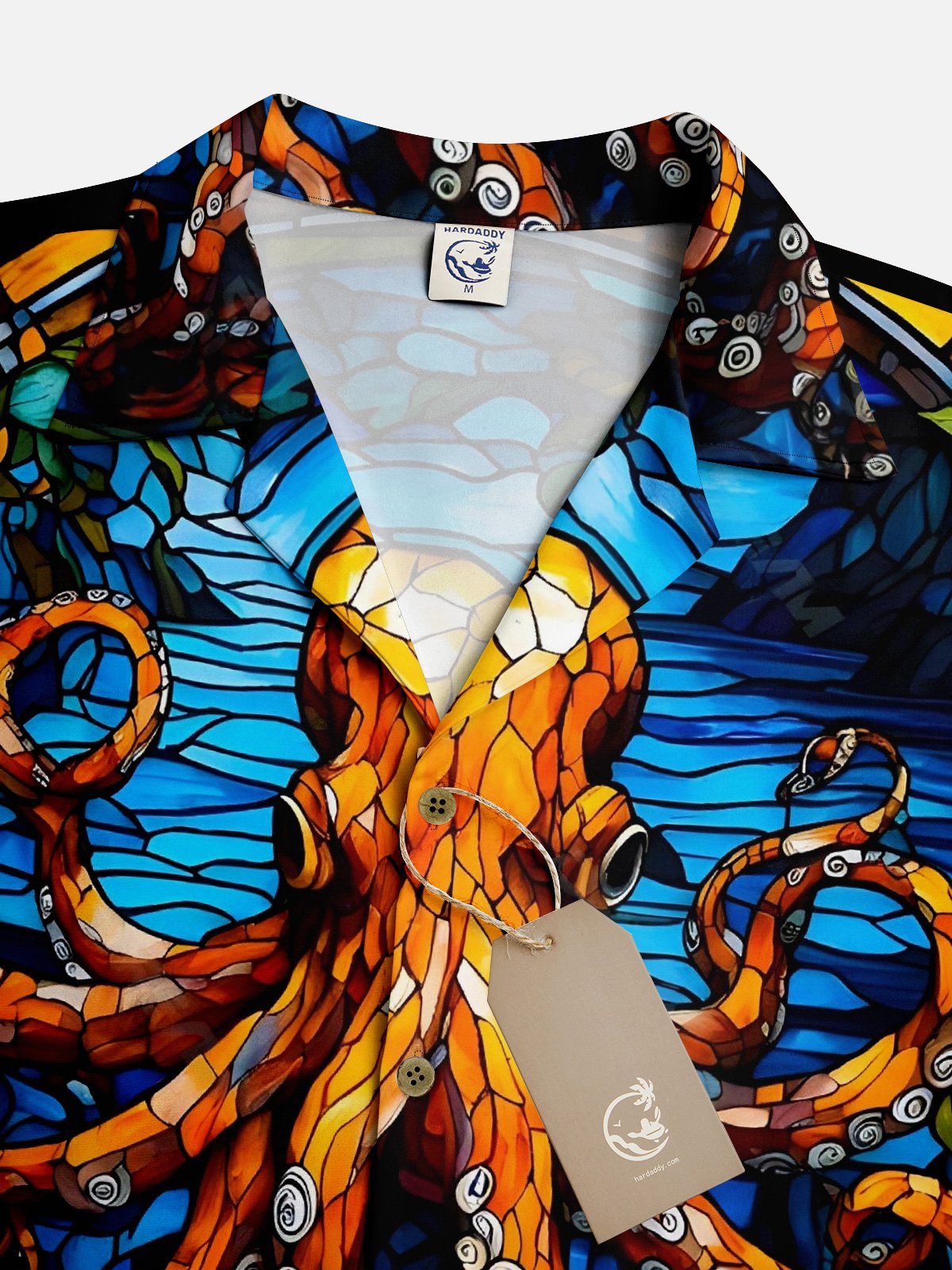Hardaddy Moisture-wicking Octopus Hawaiian Shirt